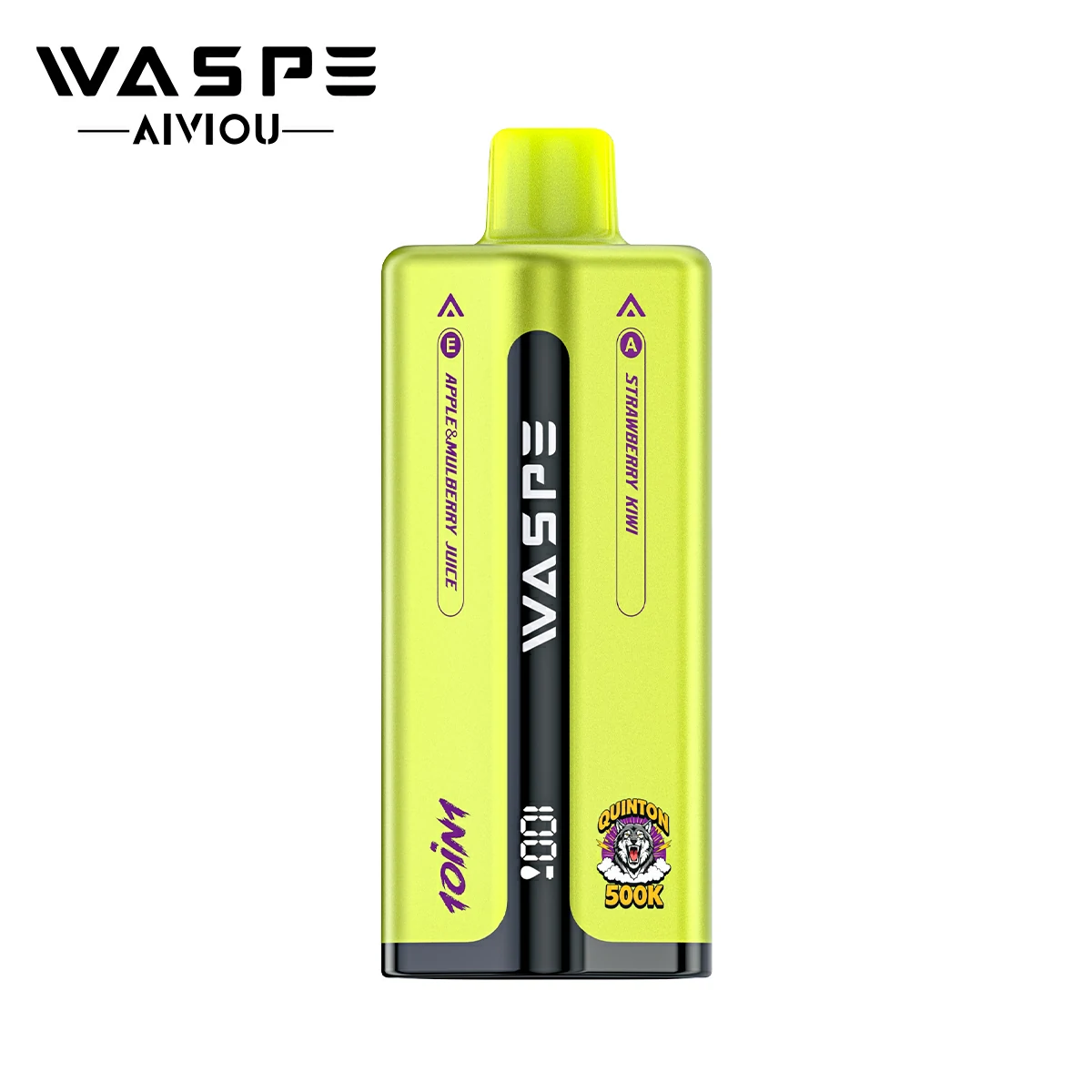 WASPE 10-in-1 Quinton 500000 500K Trekjes LED Scherm Wegwerp Vape - image 13