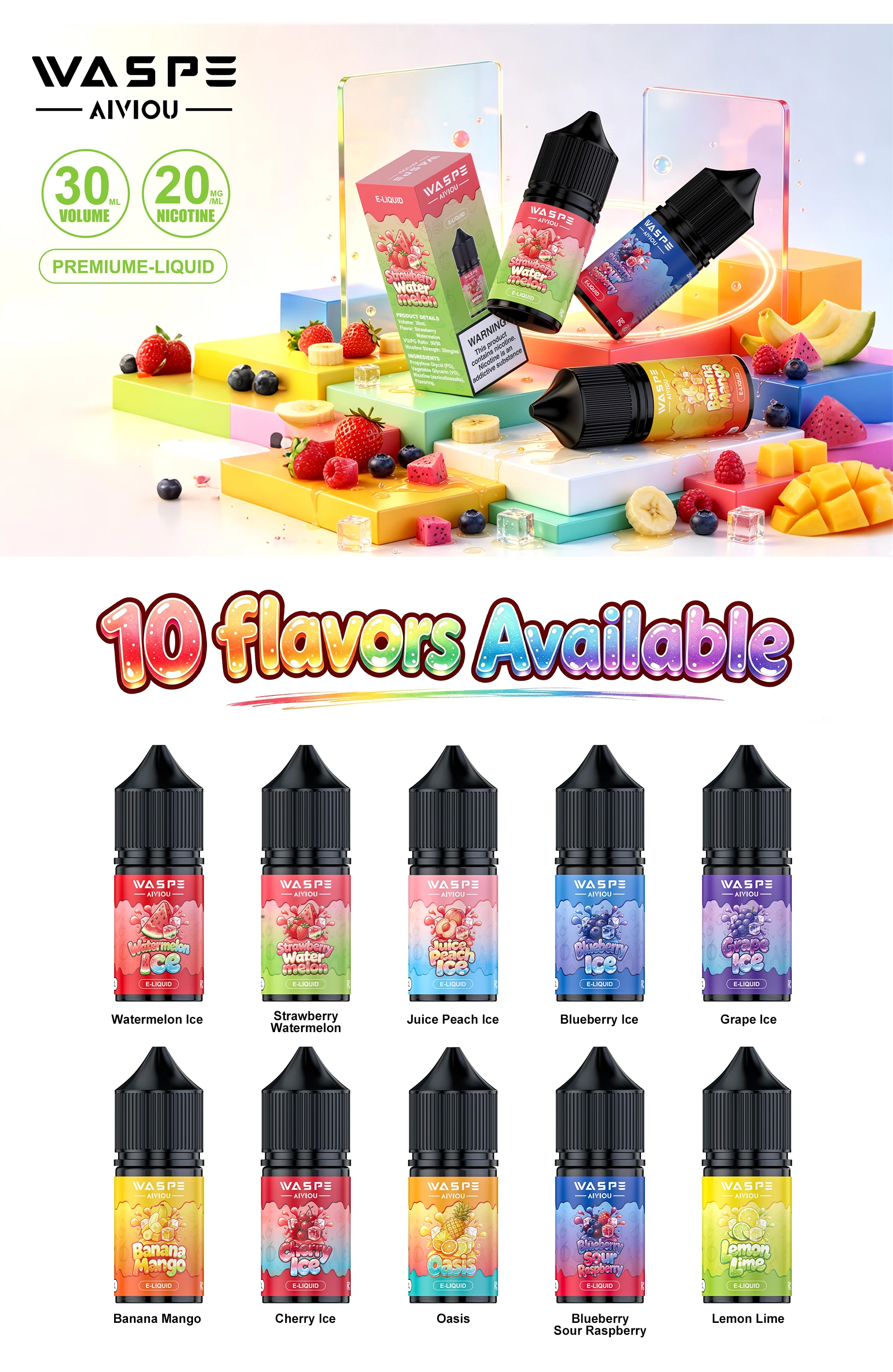 WASPE E-Liquid 30ml - image 2
