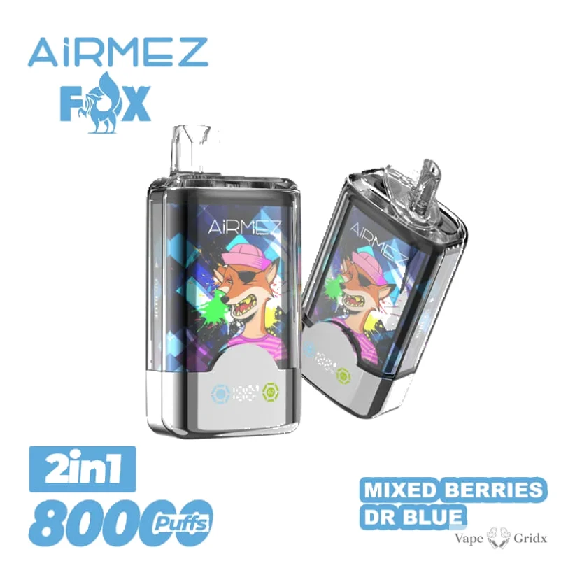 Airmez 2-in-1 80000 80K Trekjes Dual smaak Wegwerp Vape - image 4