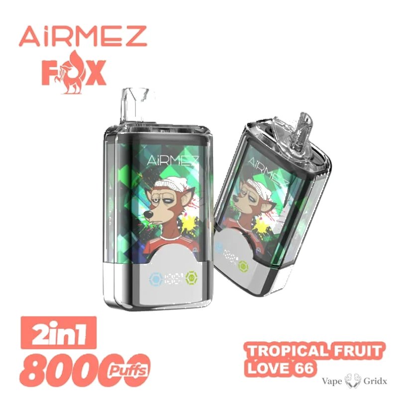 Airmez 2-in-1 80000 80K Trekjes Dual smaak Wegwerp Vape - image 6