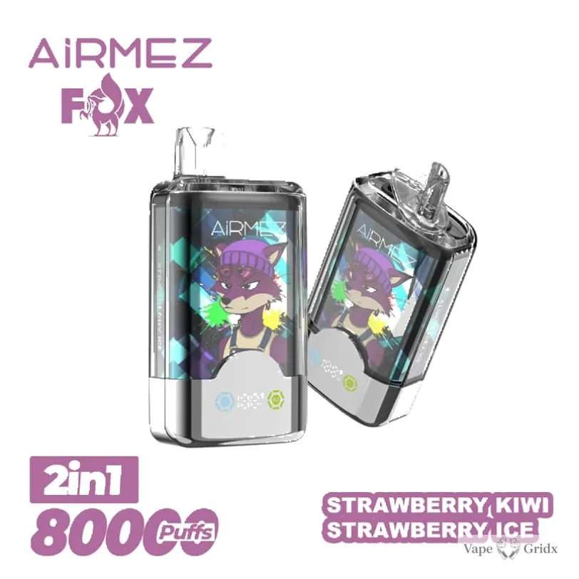 Airmez 2-in-1 80000 80K Trekjes Dual smaak Wegwerp Vape - image 8