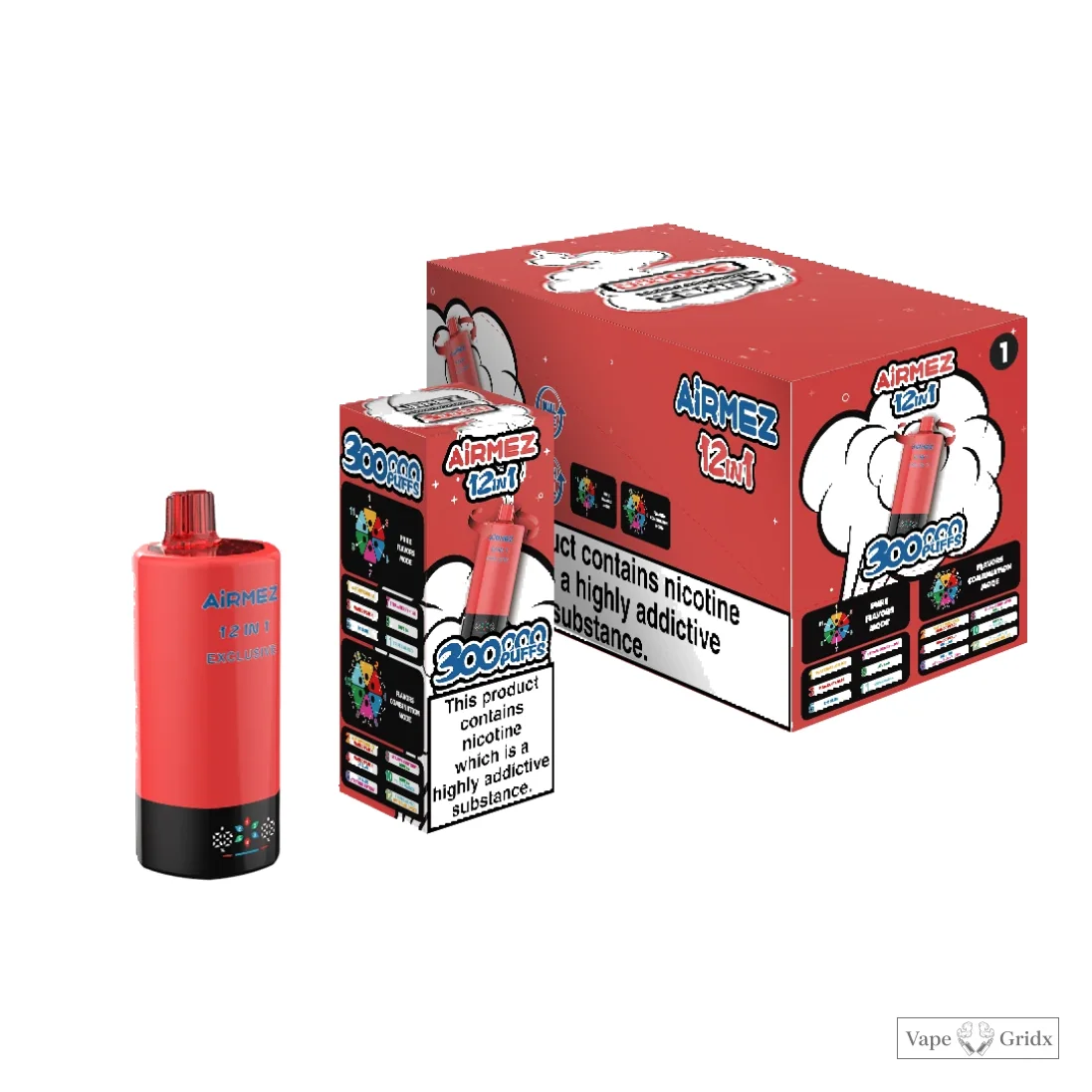Airmez 300000 300K Trekjes 12-in-1 Wegwerp Vape - image 2