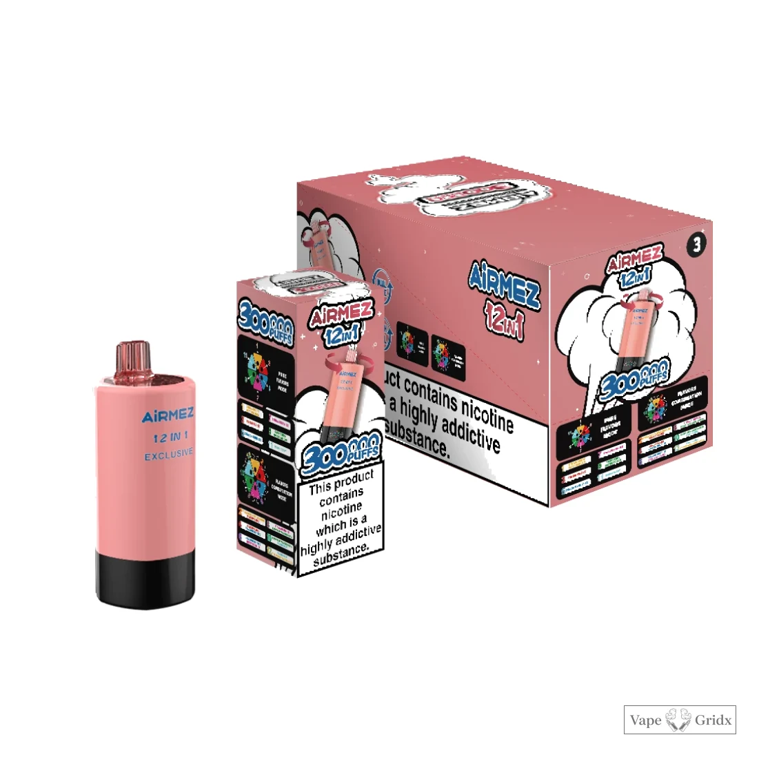 Airmez 300000 300K Trekjes 12-in-1 Wegwerp Vape - image 4