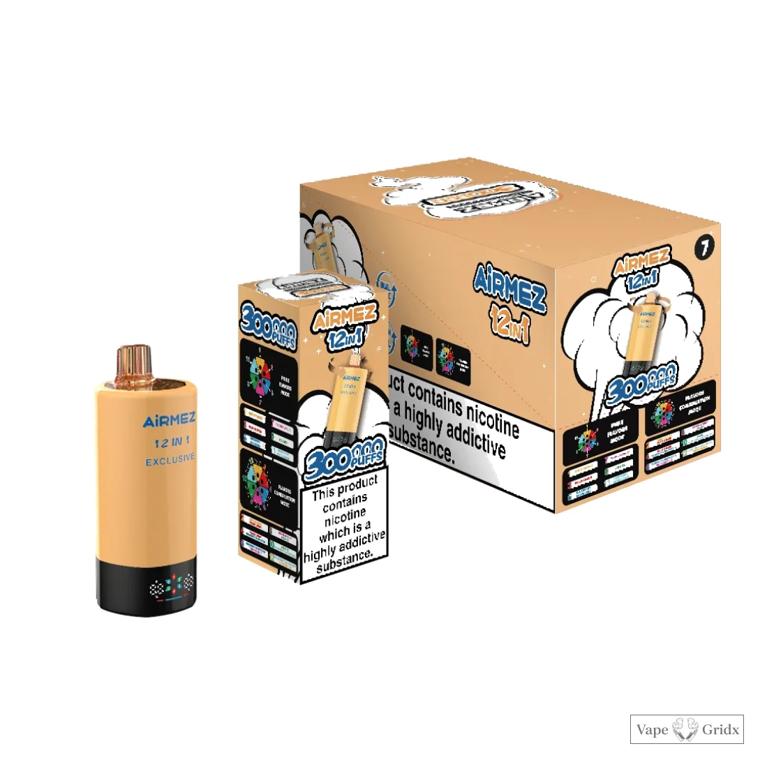 Airmez 300000 300K Trekjes 12-in-1 Wegwerp Vape - image 5