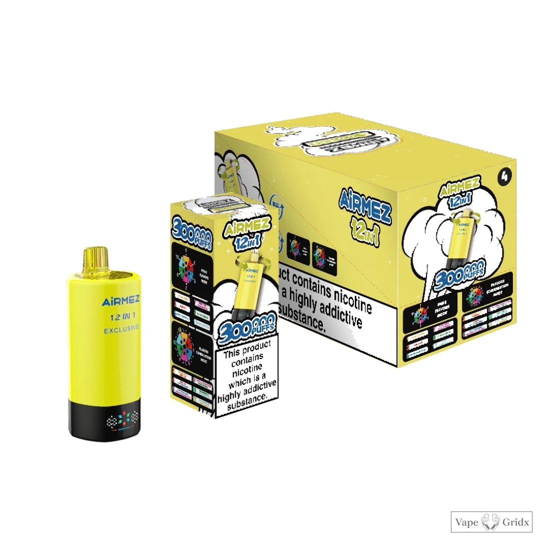 Airmez 300000 300K Trekjes 12-in-1 Wegwerp Vape - image 6