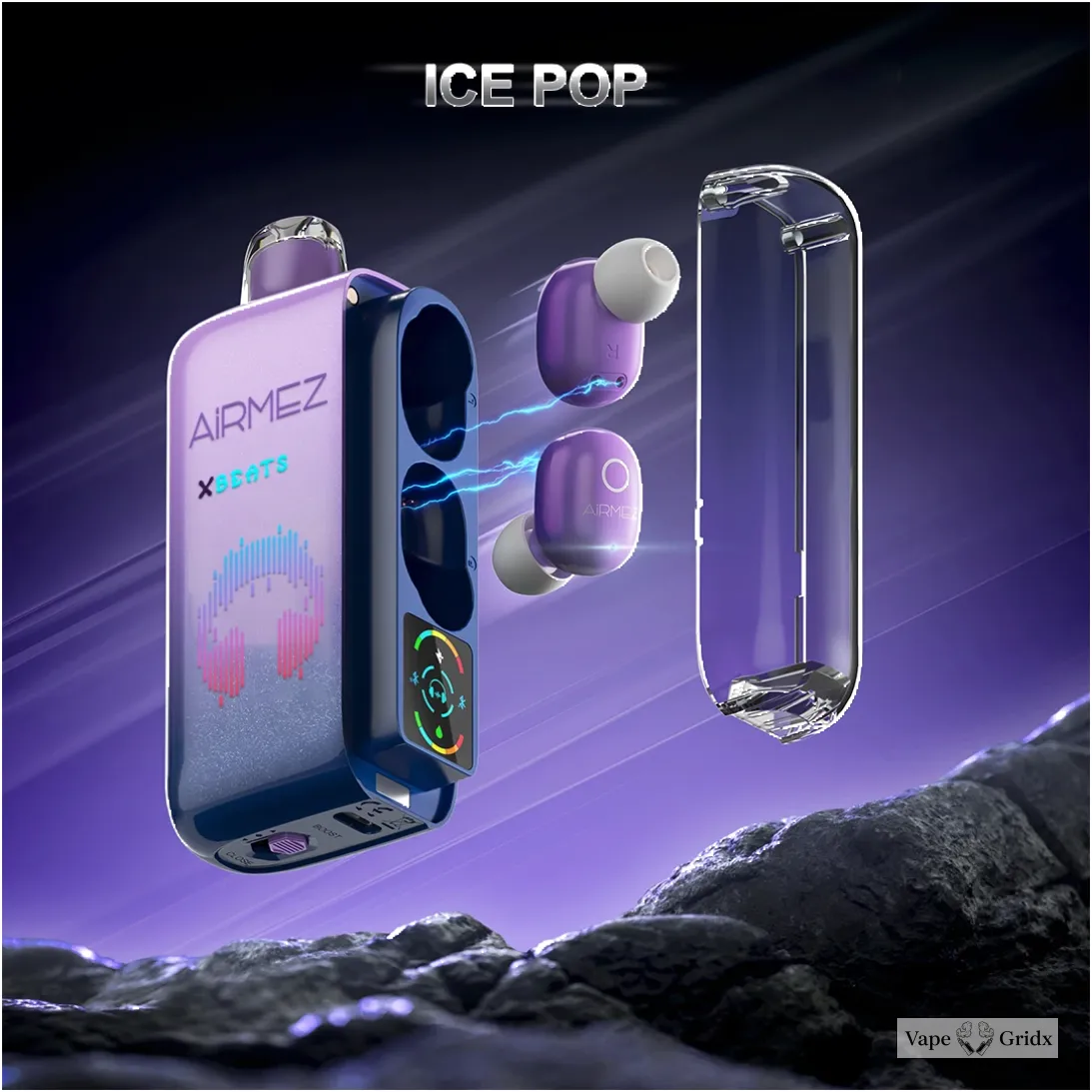 Airmez Xbeat 40000 40K Trekjes Bluetooth Wegwerp vape - image 2