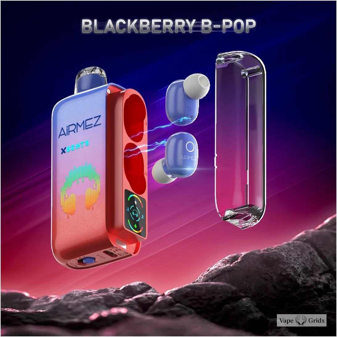 Airmez Xbeat 40000 40K Trekjes Bluetooth Wegwerp vape - image 14
