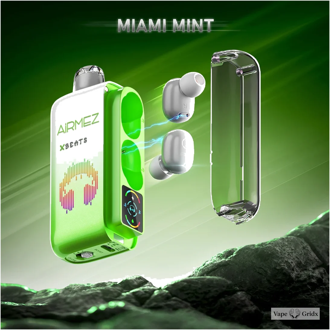 Airmez Xbeat 40000 40K Trekjes Bluetooth Wegwerp vape - image 6