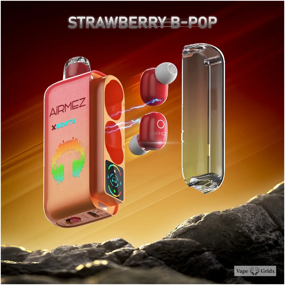 Airmez Xbeat 40000 40K Trekjes Bluetooth Wegwerp vape - image 9