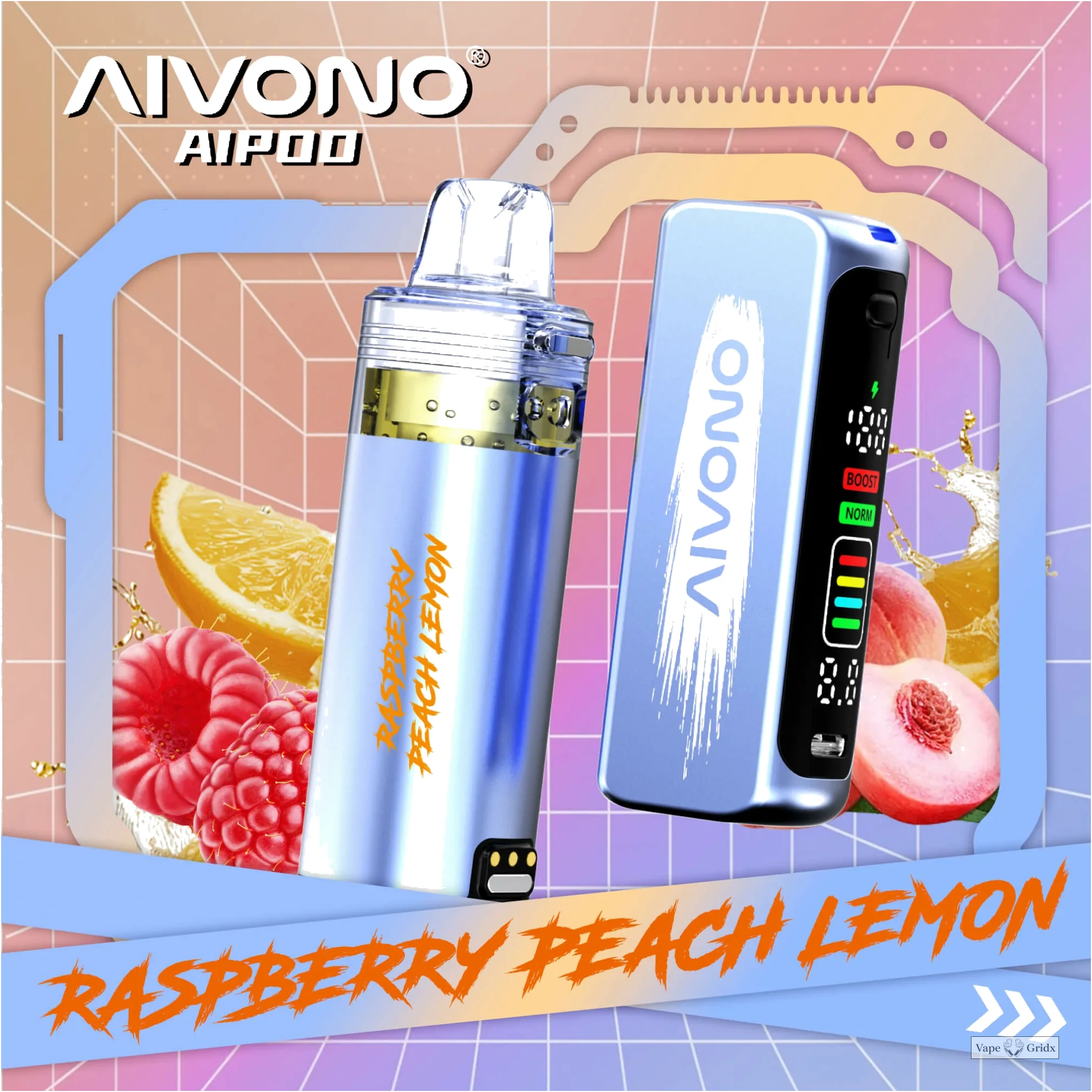 AIVONO AIM AIPOD KIT 30000 30K Trekjes Smart Screen Wegwerp Vape - image 3
