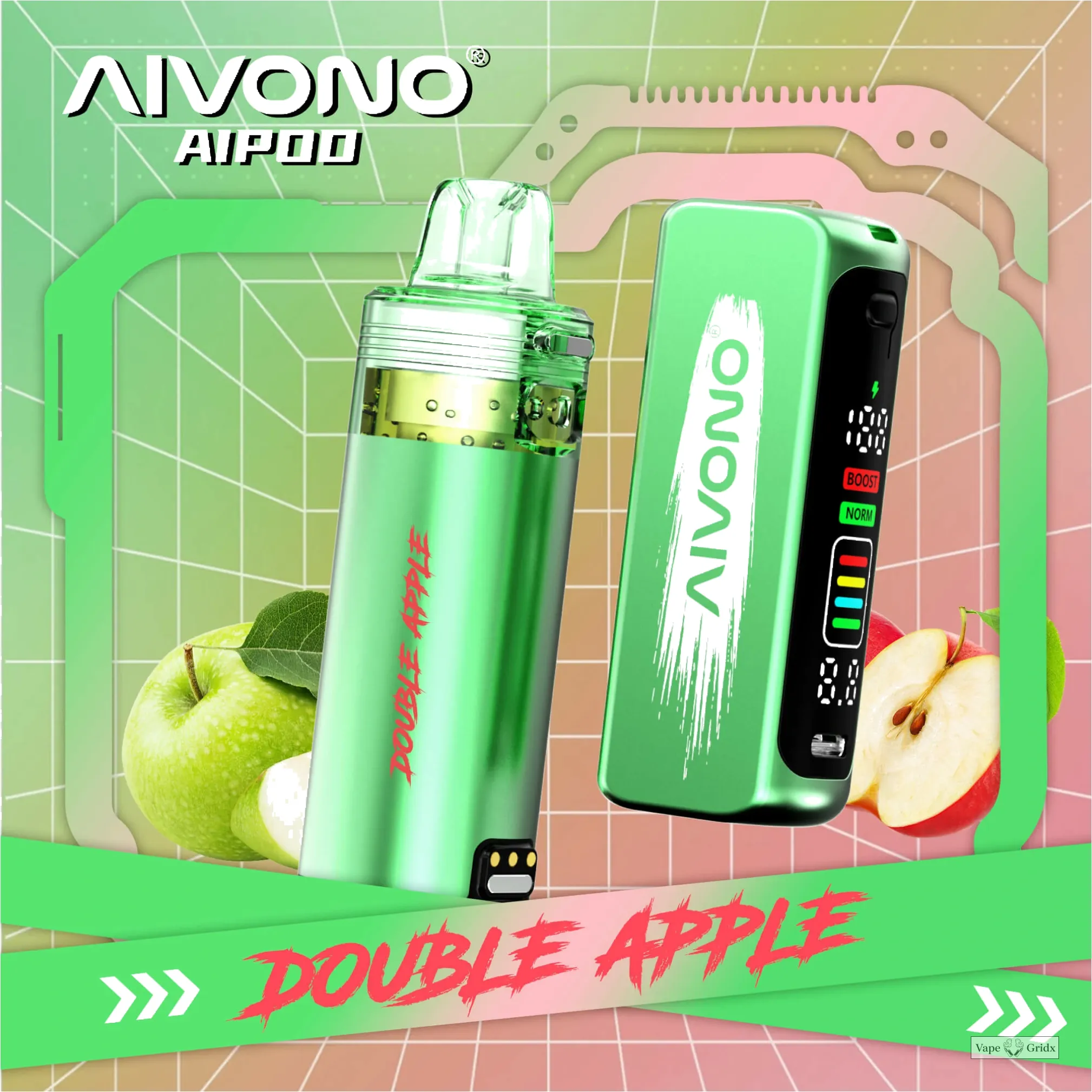 AIVONO AIM AIPOD KIT 30000 30K Trekjes Smart Screen Wegwerp Vape - image 4