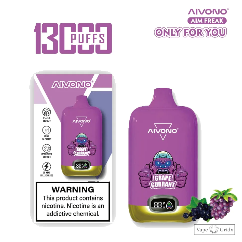 Aivono Aim Freak 13000 13K Trekjes Kleurenscherm Wegwerp vape - image 4