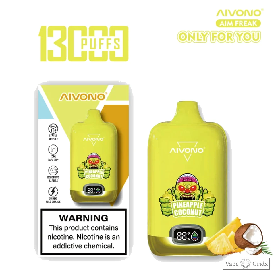 Aivono Aim Freak 13000 13K Trekjes Kleurenscherm Wegwerp vape - image 6