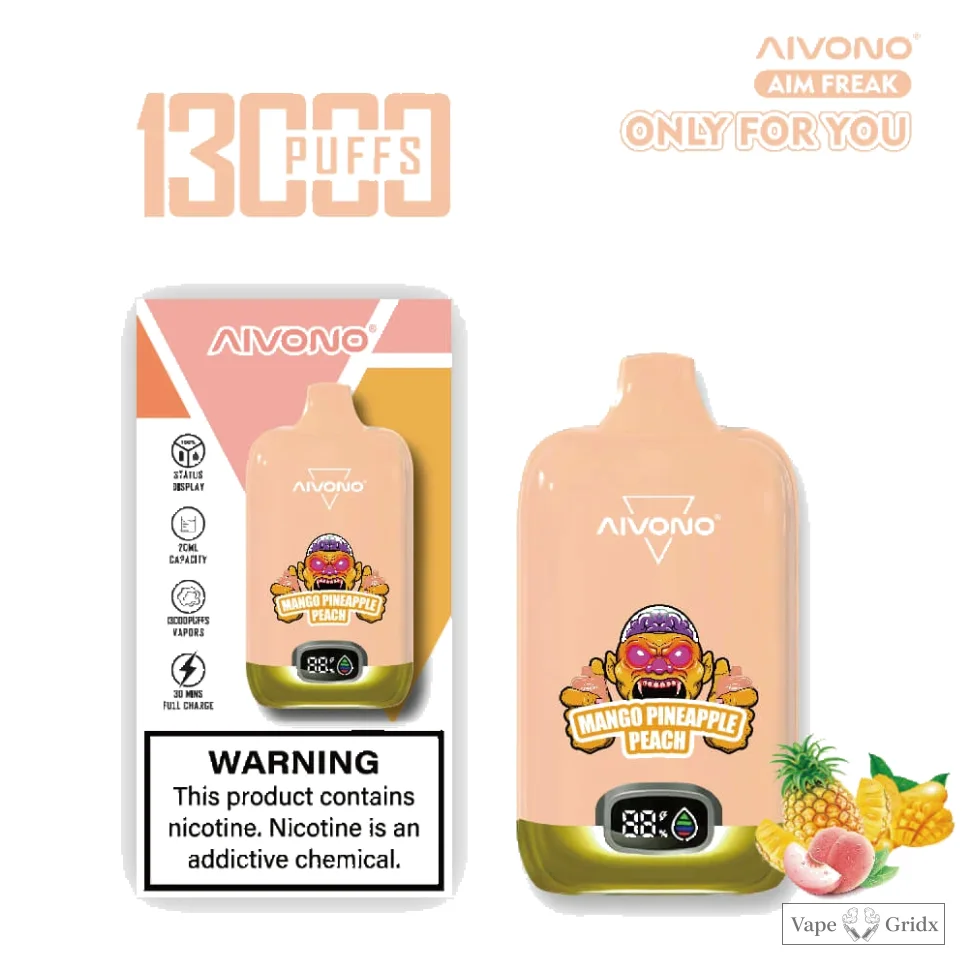 Aivono Aim Freak 13000 13K Trekjes Kleurenscherm Wegwerp vape - image 7