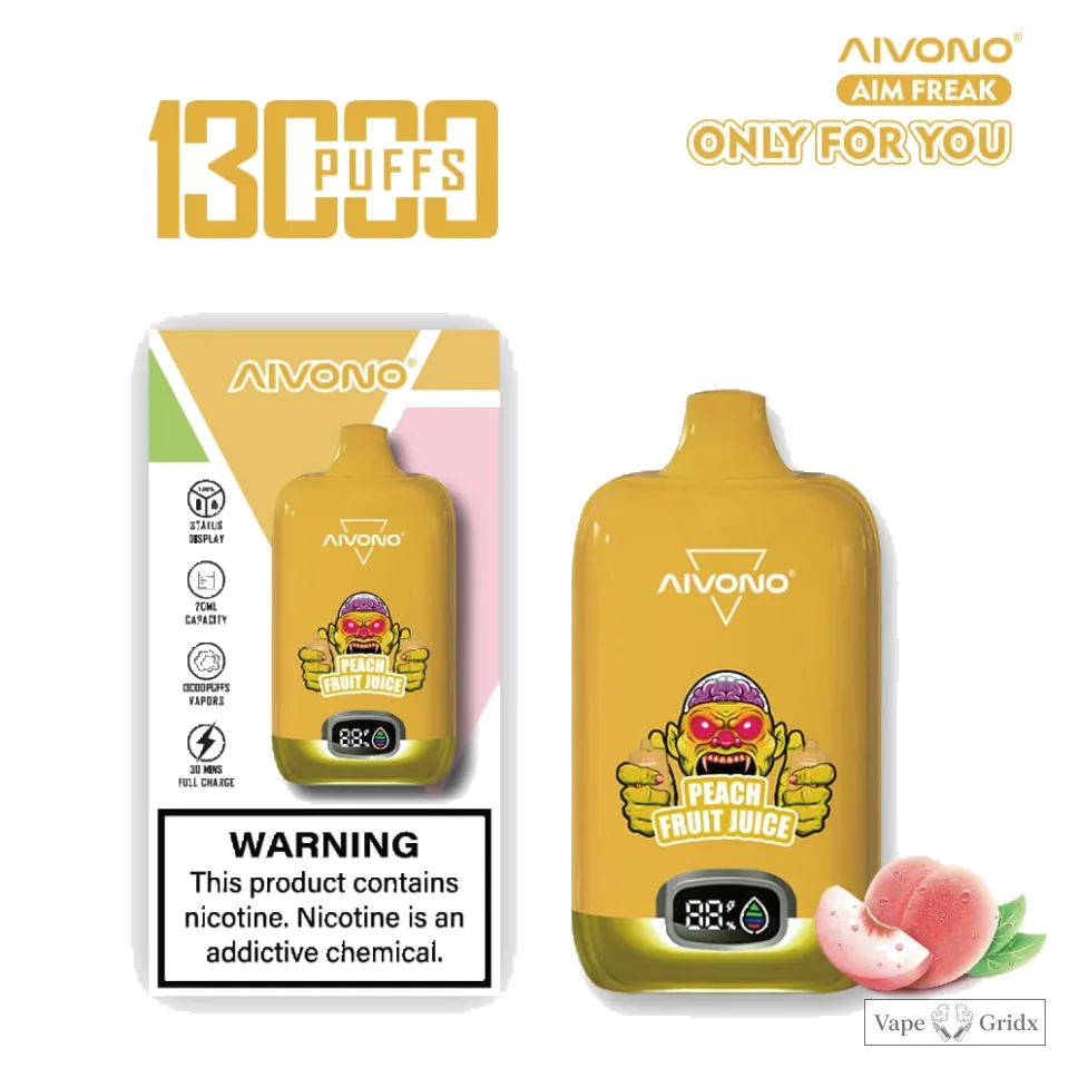 Aivono Aim Freak 13000 13K Trekjes Kleurenscherm Wegwerp vape - image 10