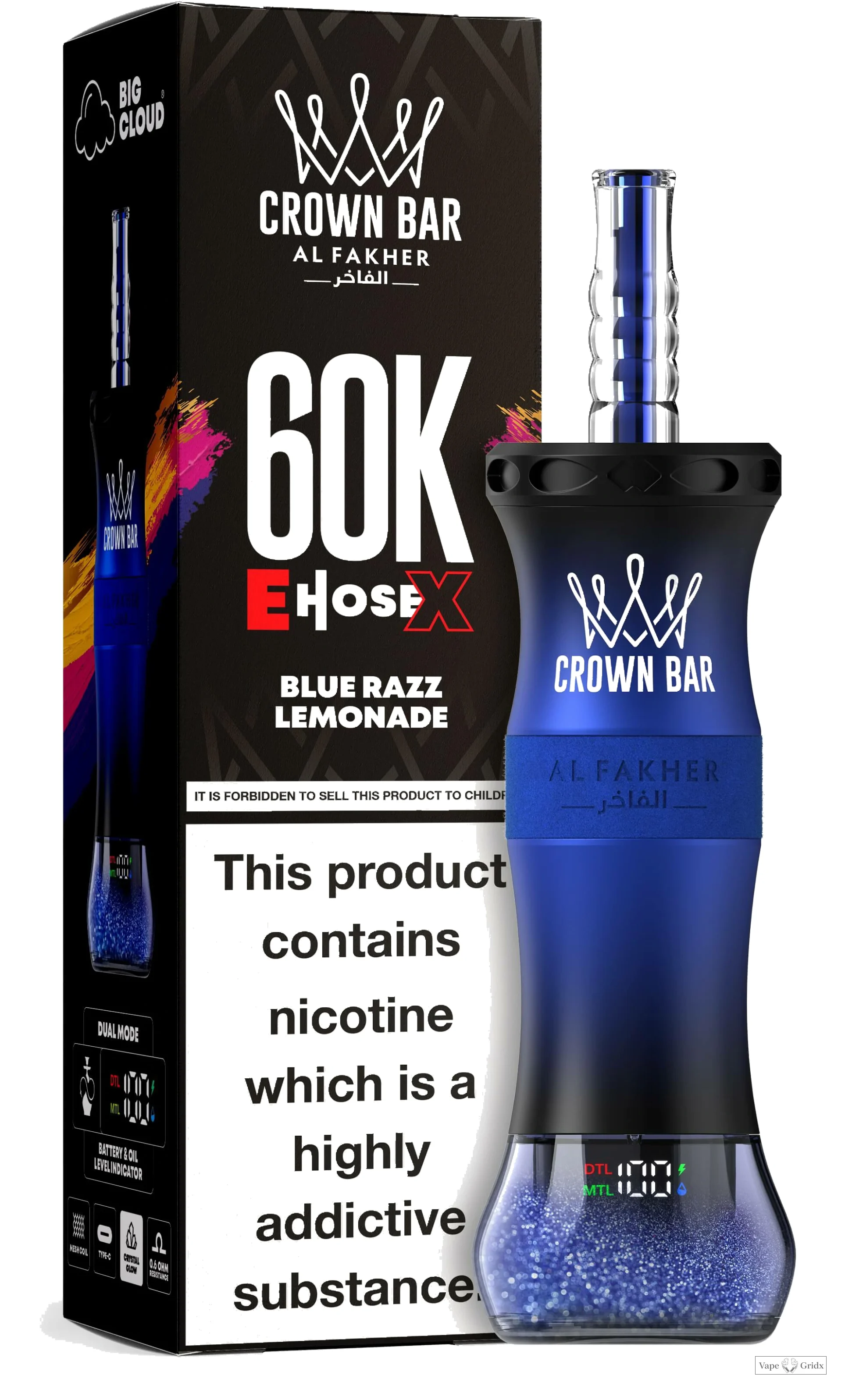 Al Fakher E-Hose X 60000 60K Trekjes Wegwerp Vape - image 4