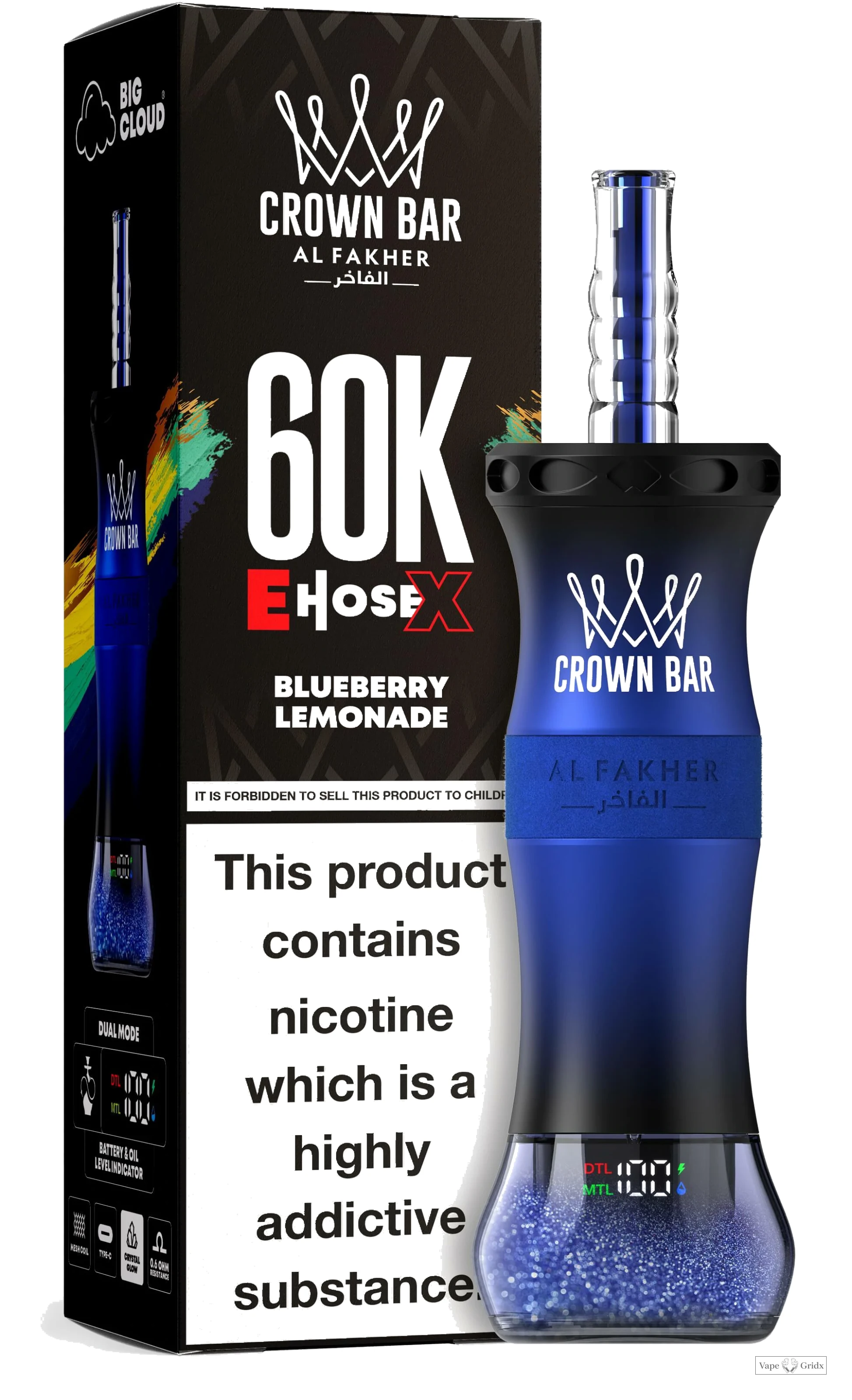 Al Fakher E-Hose X 60000 60K Trekjes Wegwerp Vape - image 6
