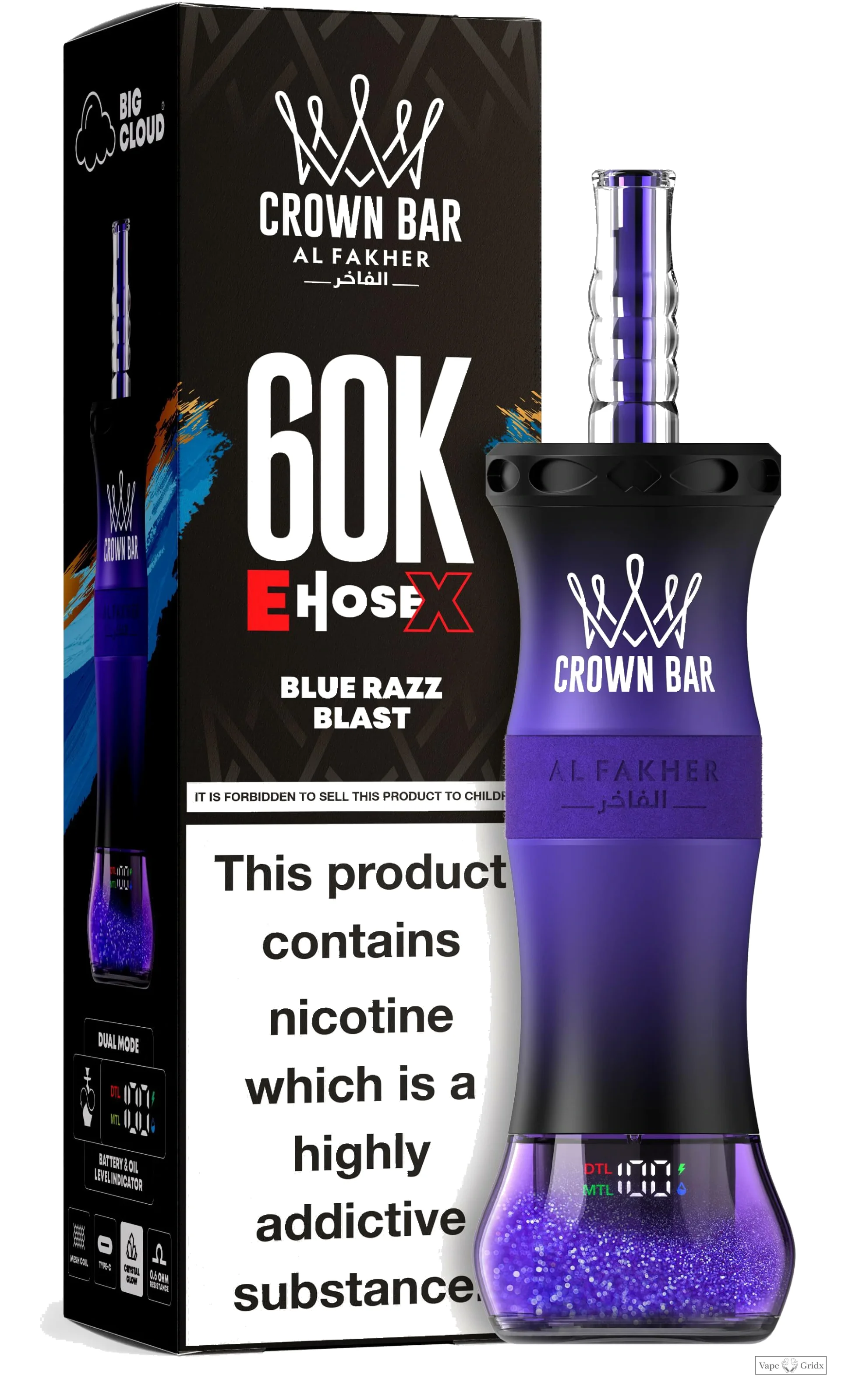 Al Fakher E-Hose X 60000 60K Trekjes Wegwerp Vape - image 7
