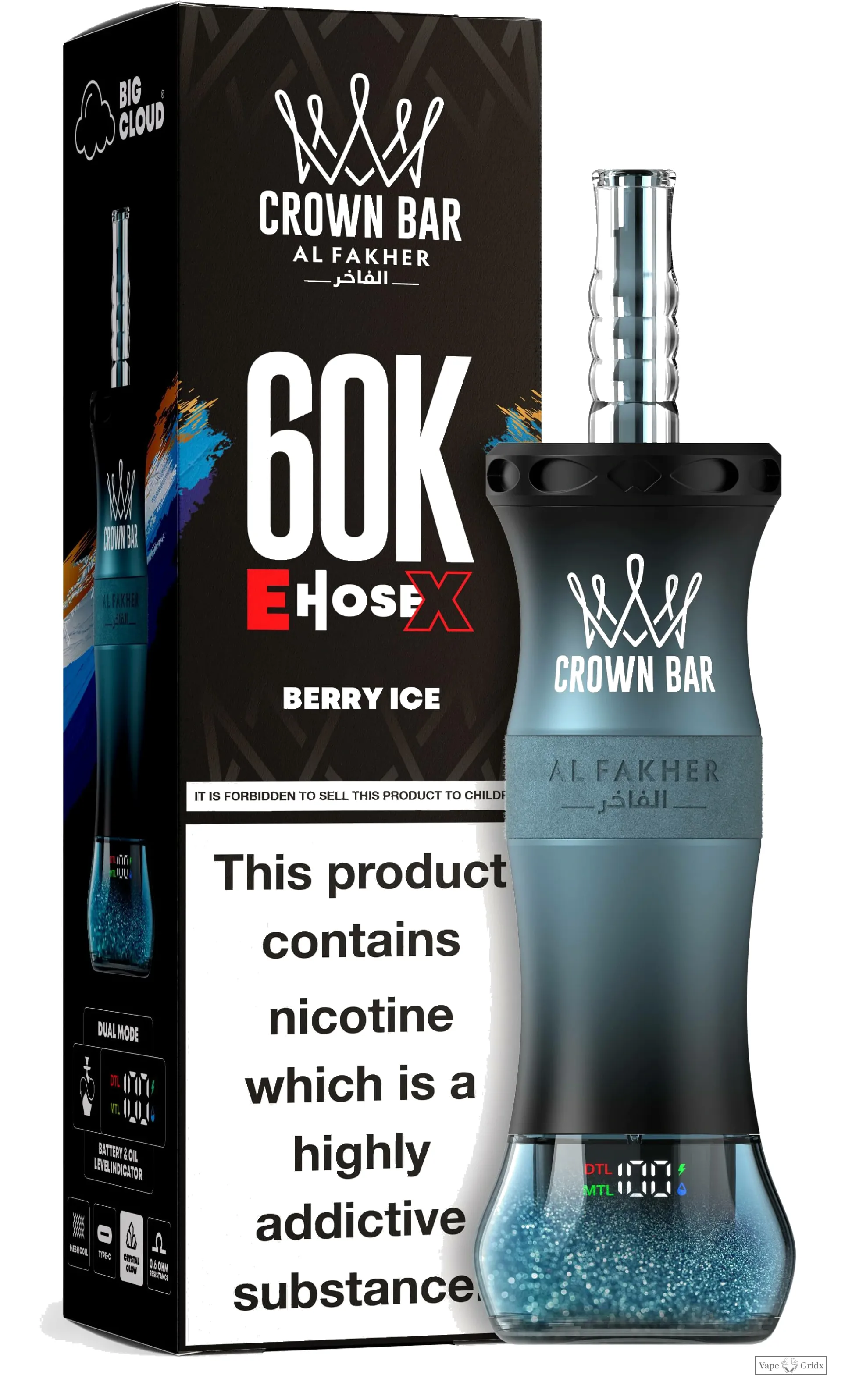 Al Fakher E-Hose X 60000 60K Trekjes Wegwerp Vape - image 8