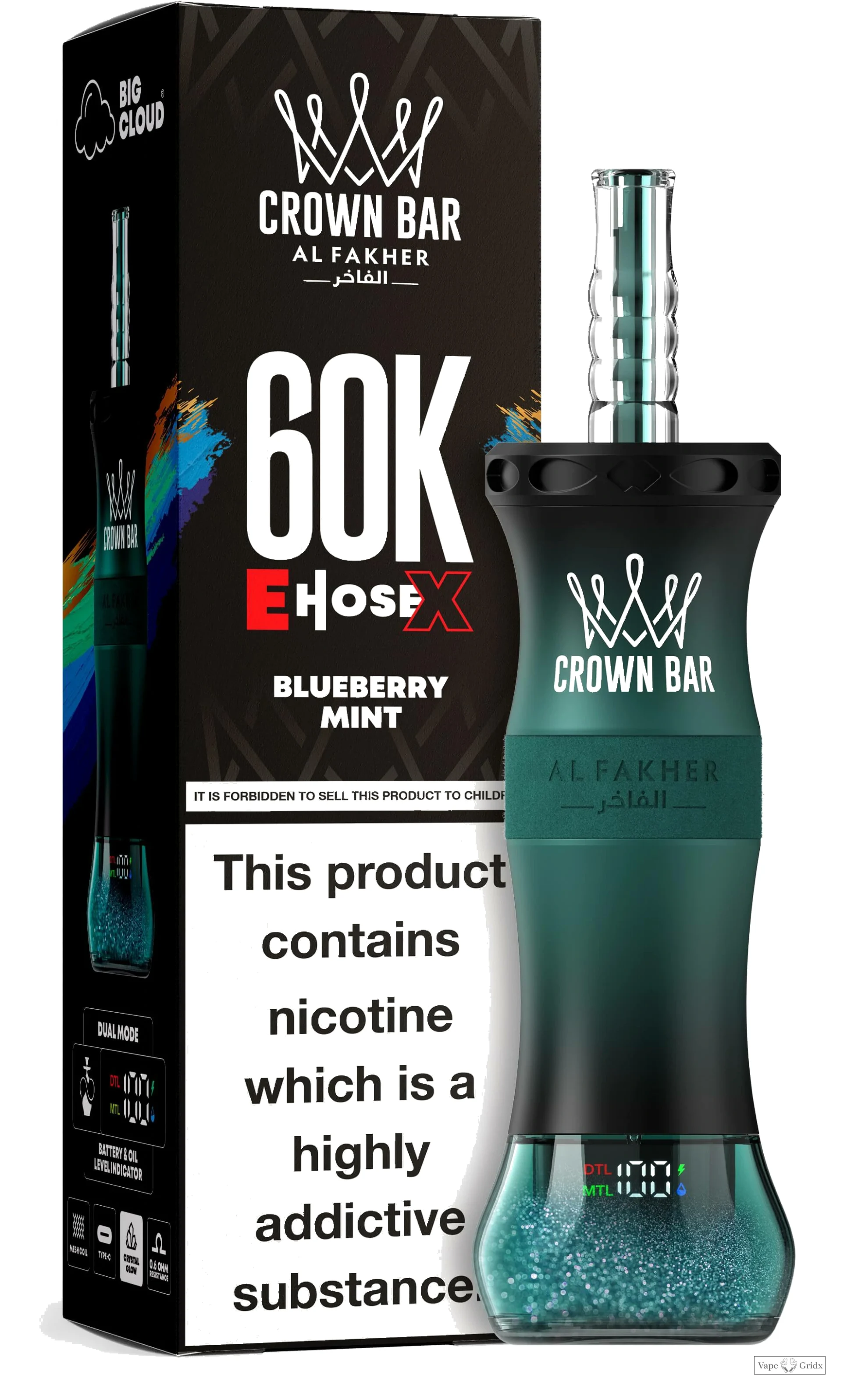 Al Fakher E-Hose X 60000 60K Trekjes Wegwerp Vape - image 9