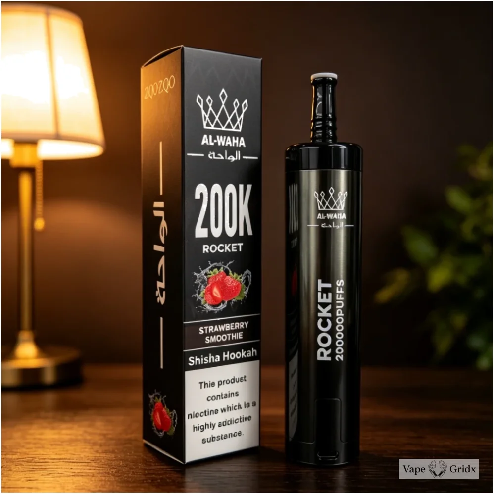 Al Fakher Rocket 200000 200K Trekjes LED Display Wegwerp vape - image 11