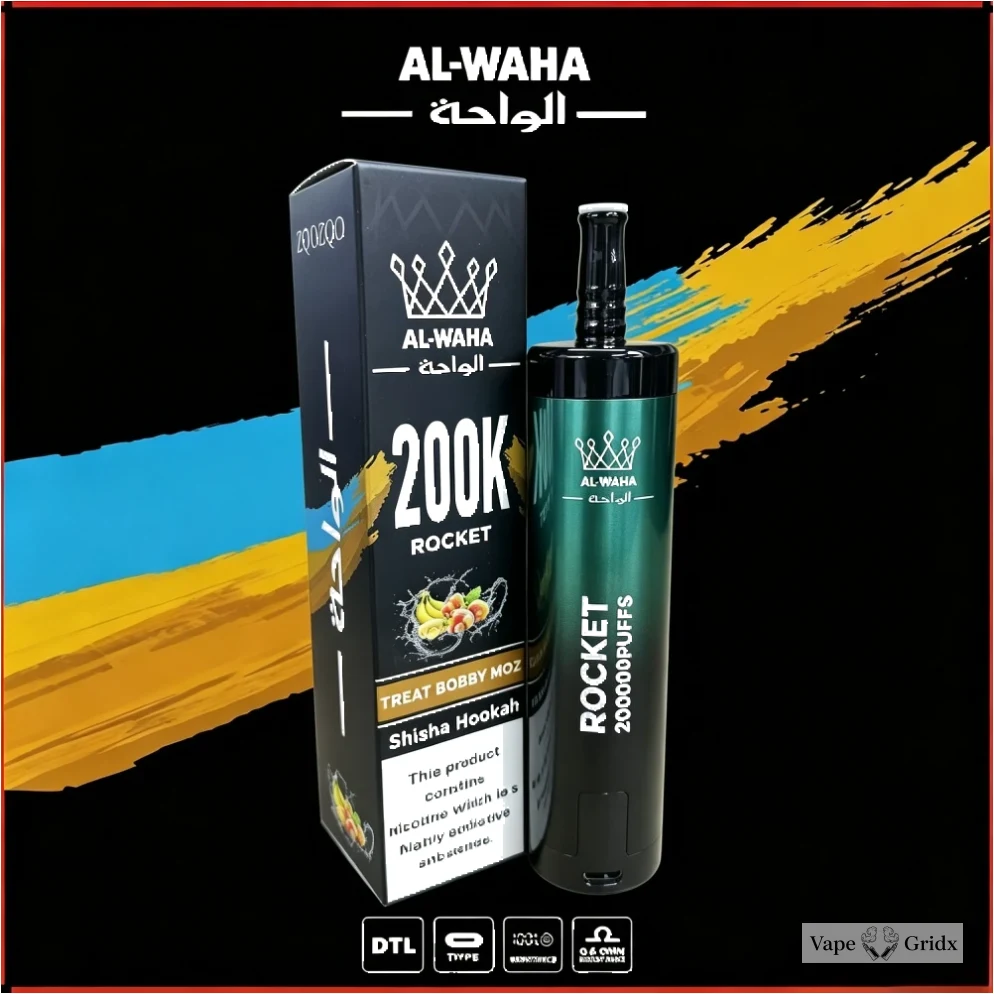 Al Fakher Rocket 200000 200K Trekjes LED Display Wegwerp vape - image 13