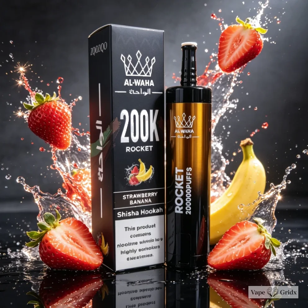 Al Fakher Rocket 200000 200K Trekjes LED Display Wegwerp vape - image 14