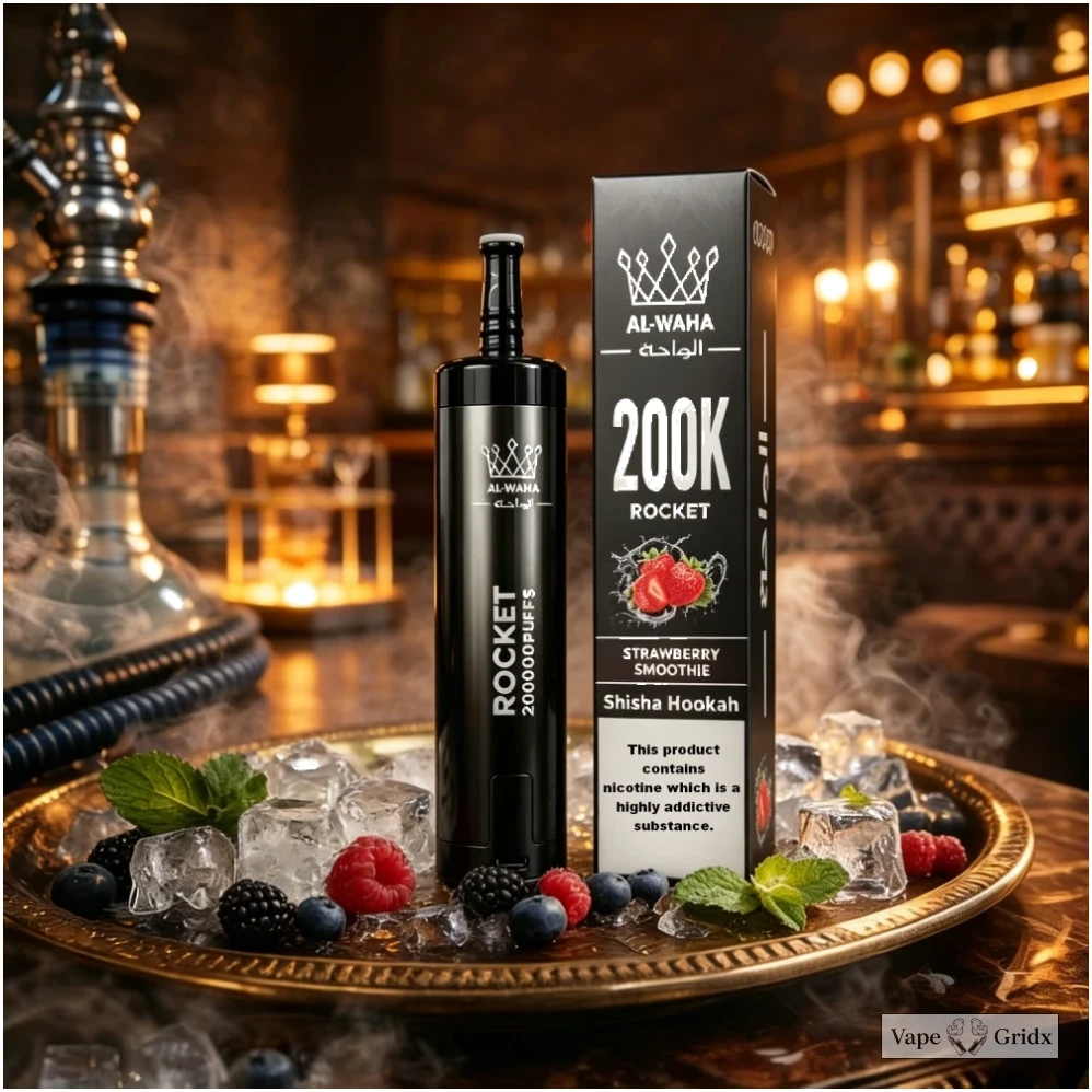 Al Fakher Rocket 200000 200K Trekjes LED Display Wegwerp vape - image 7