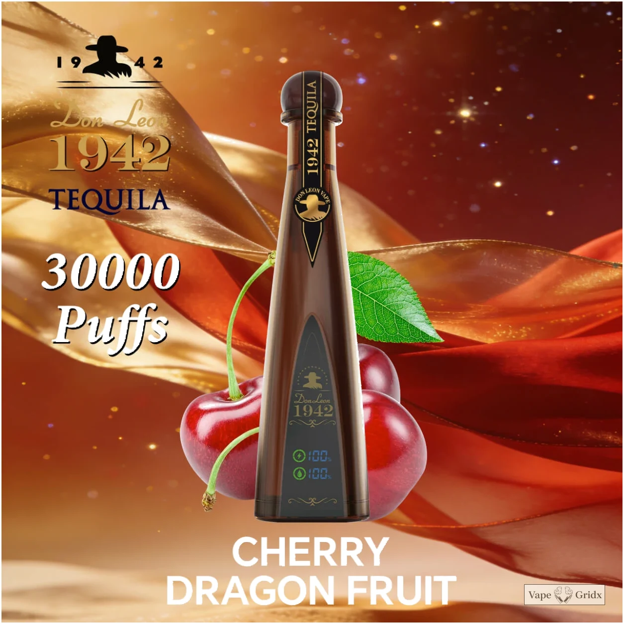 Humo Solaris Tequila Don Leon 1942 30000 30K Trekjes Wegwerp Vape - image 11