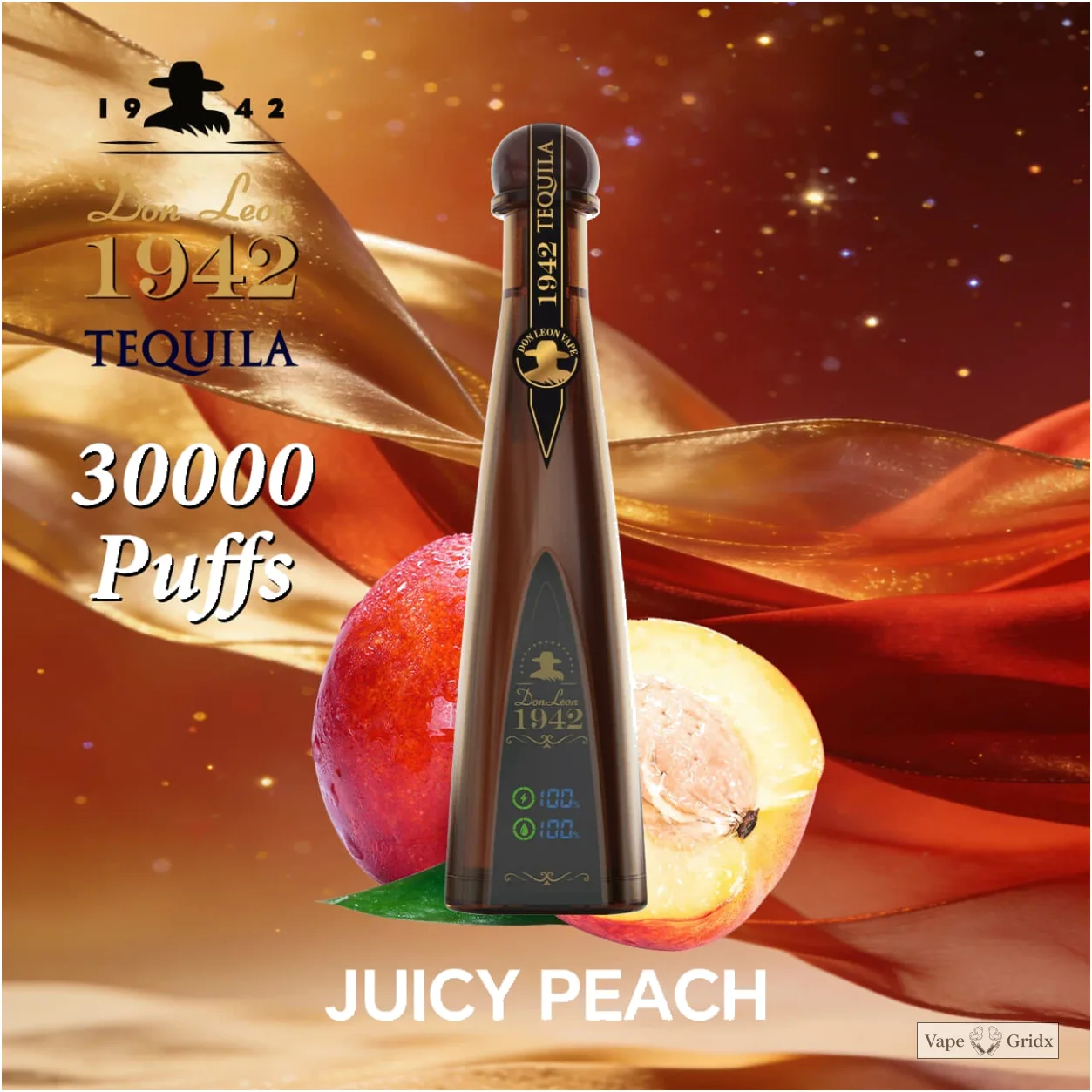 Humo Solaris Tequila Don Leon 1942 30000 30K Trekjes Wegwerp Vape - image 4