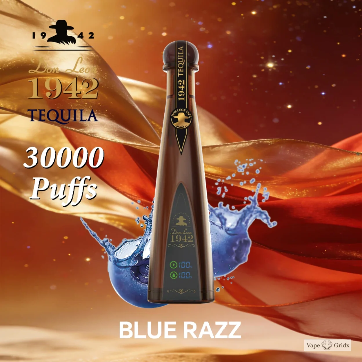 Humo Solaris Tequila Don Leon 1942 30000 30K Trekjes Wegwerp Vape - image 6
