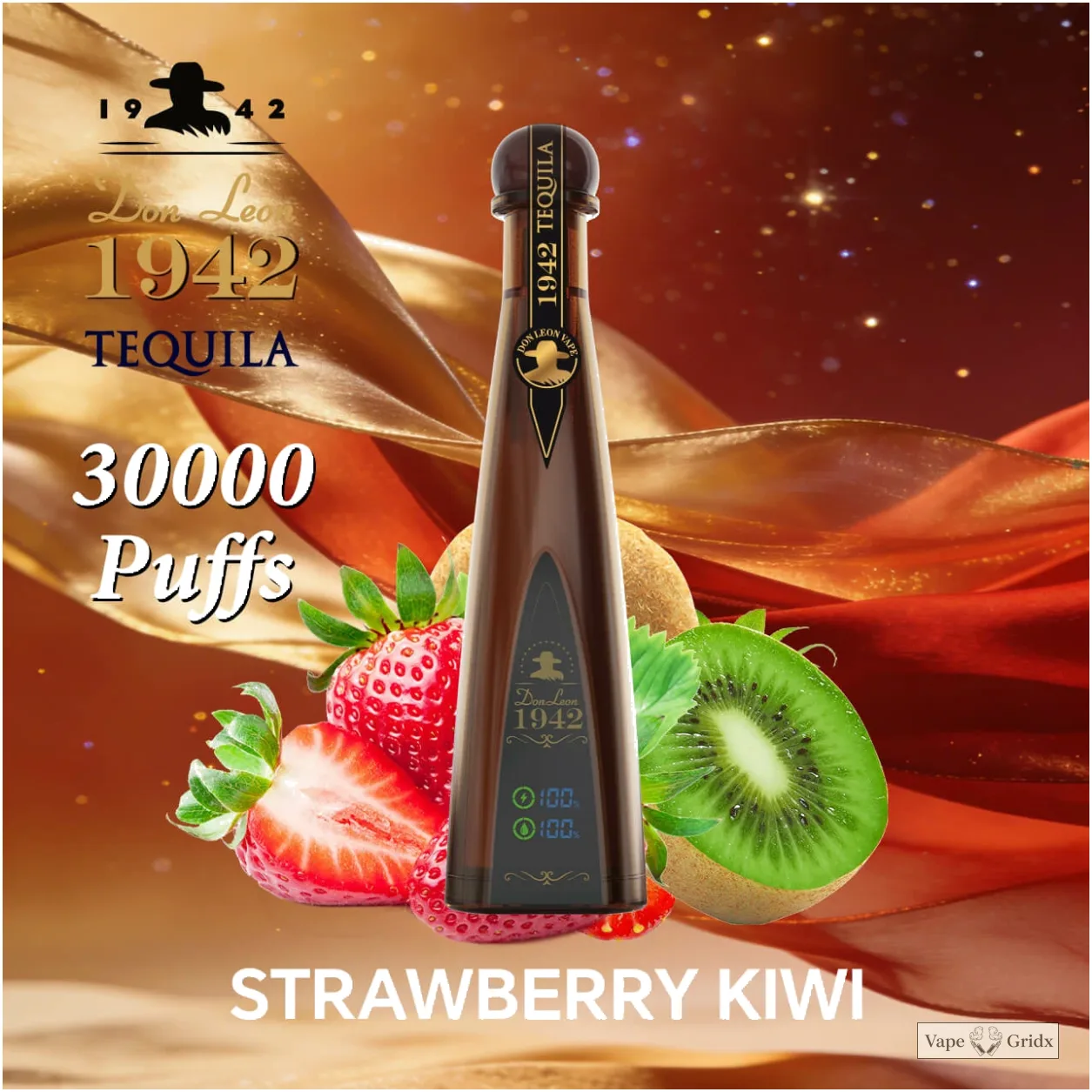 Humo Solaris Tequila Don Leon 1942 30000 30K Trekjes Wegwerp Vape - image 7