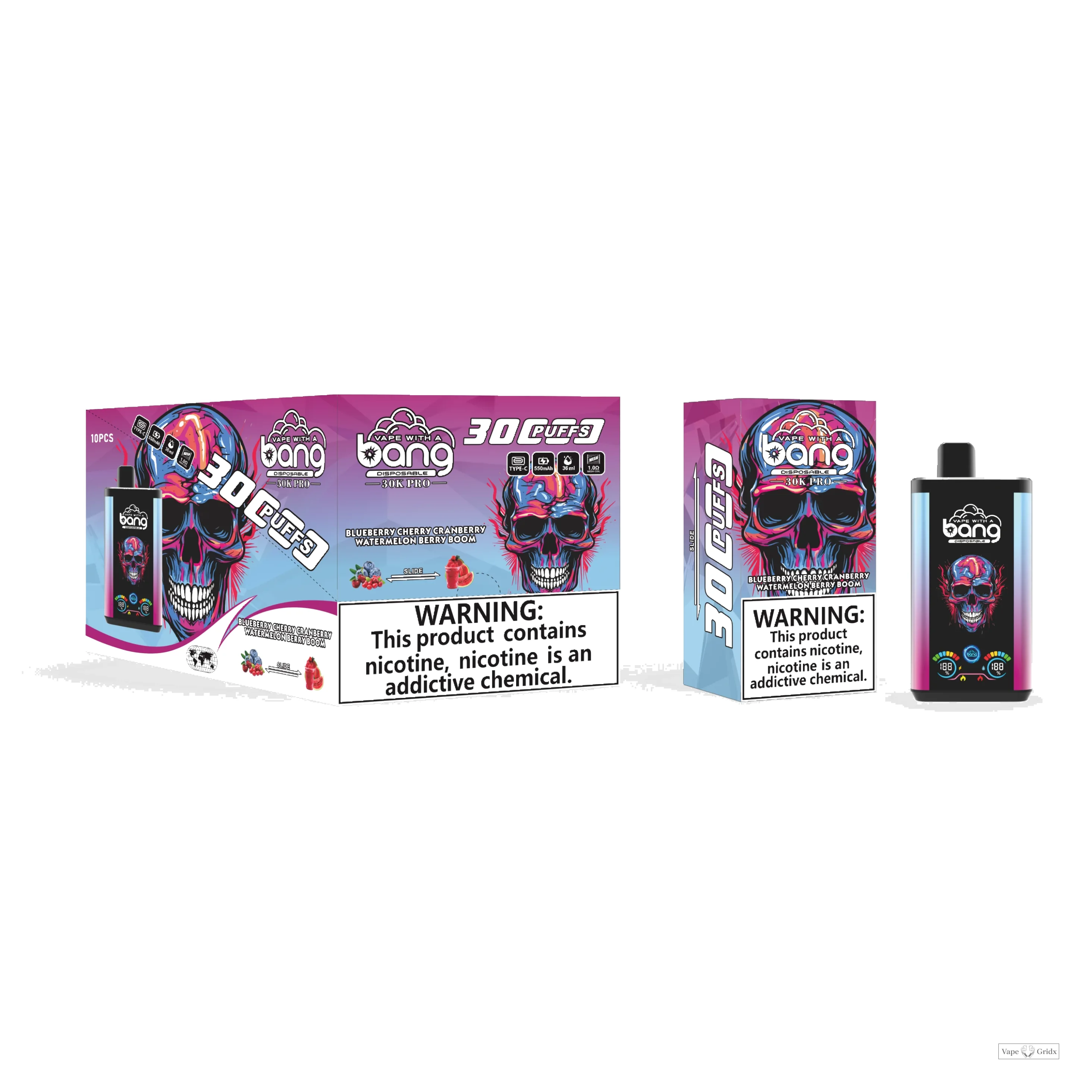BANG B30S 30000 30K Trekjes Mesh Coil Wegwerp vape - image 3