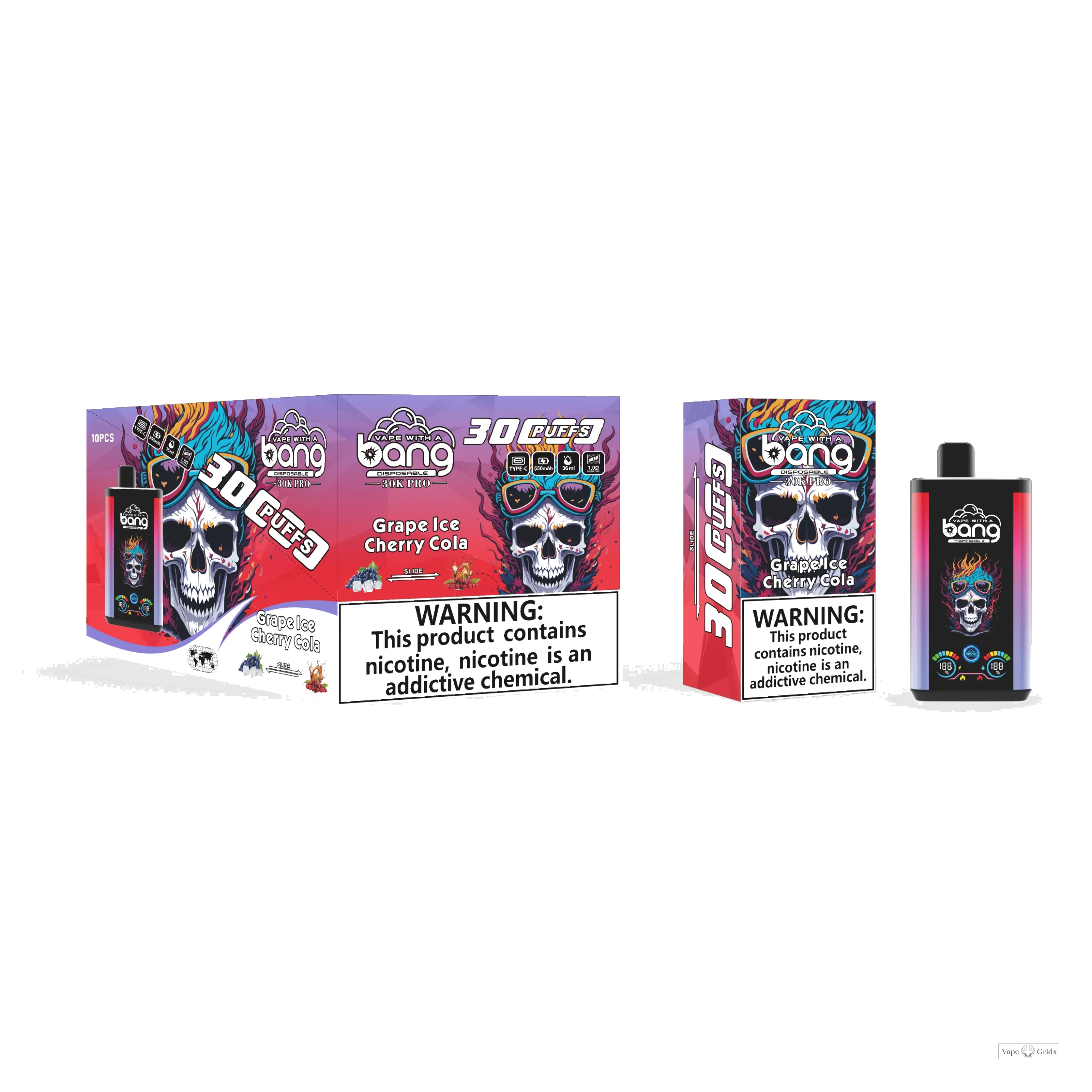 BANG B30S 30000 30K Trekjes Mesh Coil Wegwerp vape - image 5
