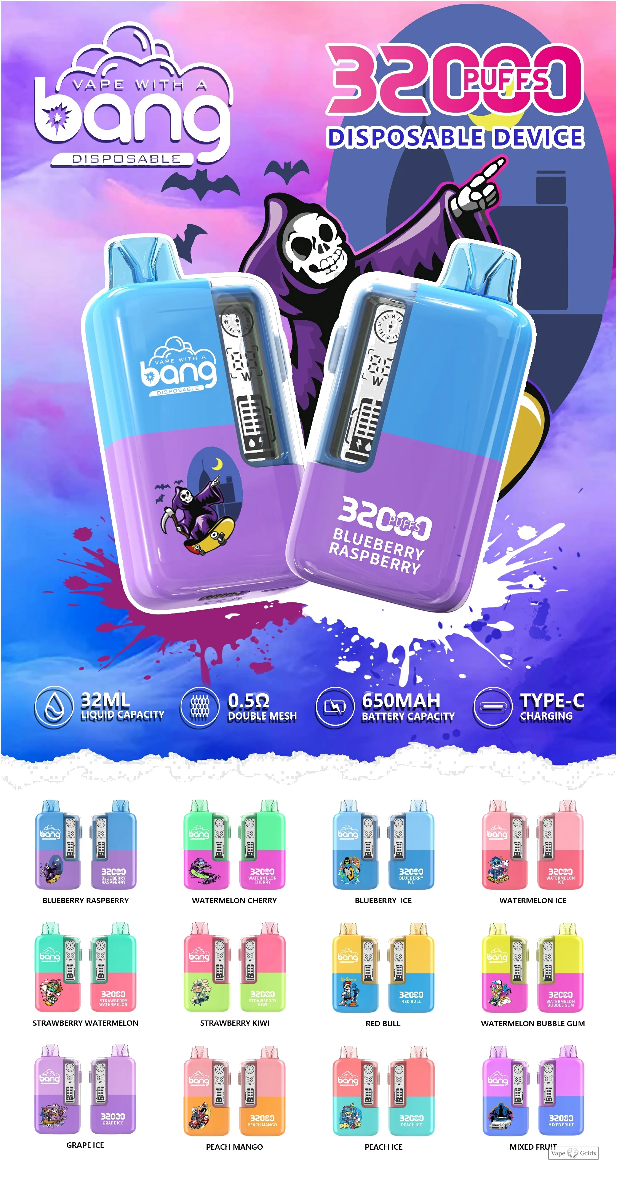 BANG 32000 32K Trekjes Display Wegwerp vape - image 11
