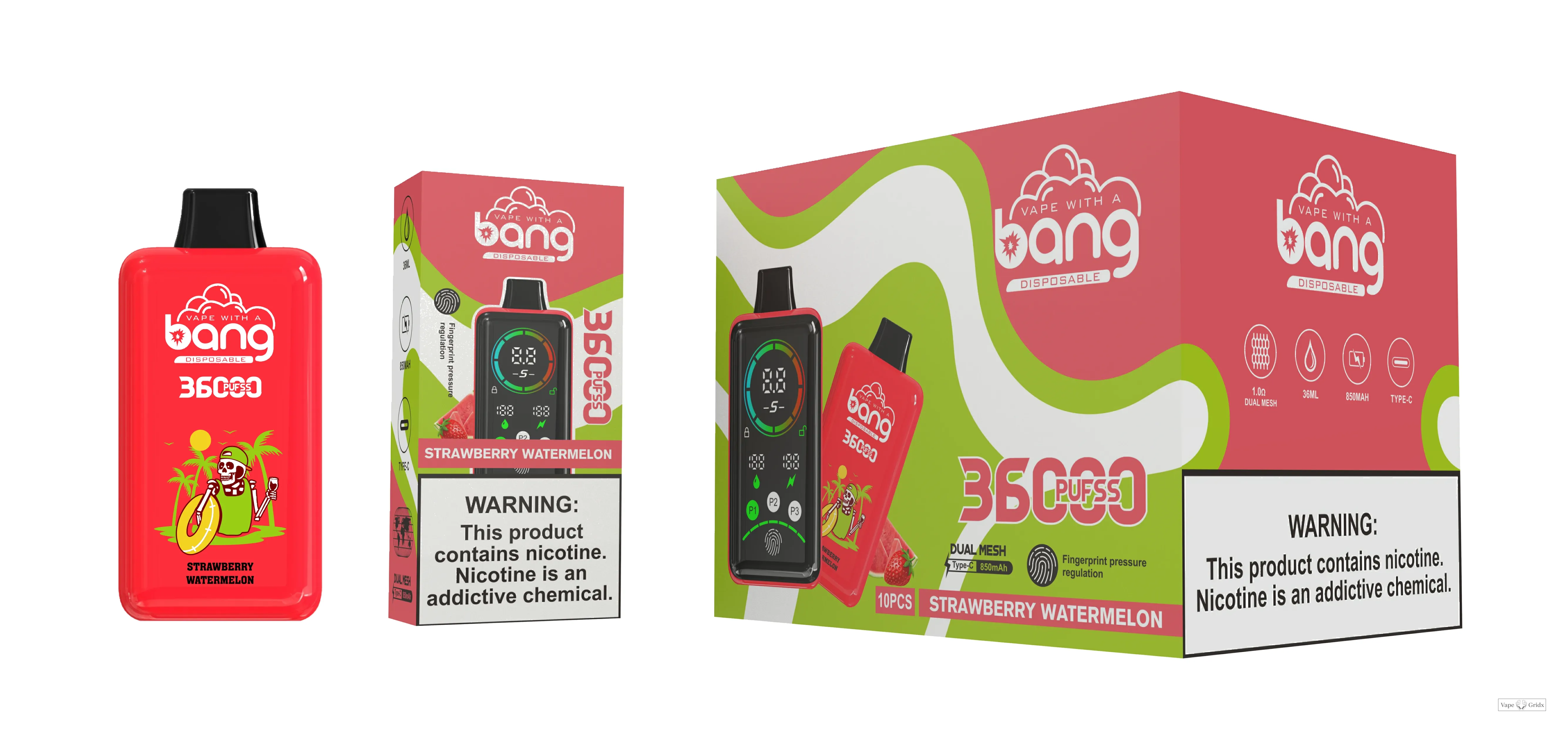BANG 36000 36K Trekjes Mesh Coil Wegwerp vape - image 3