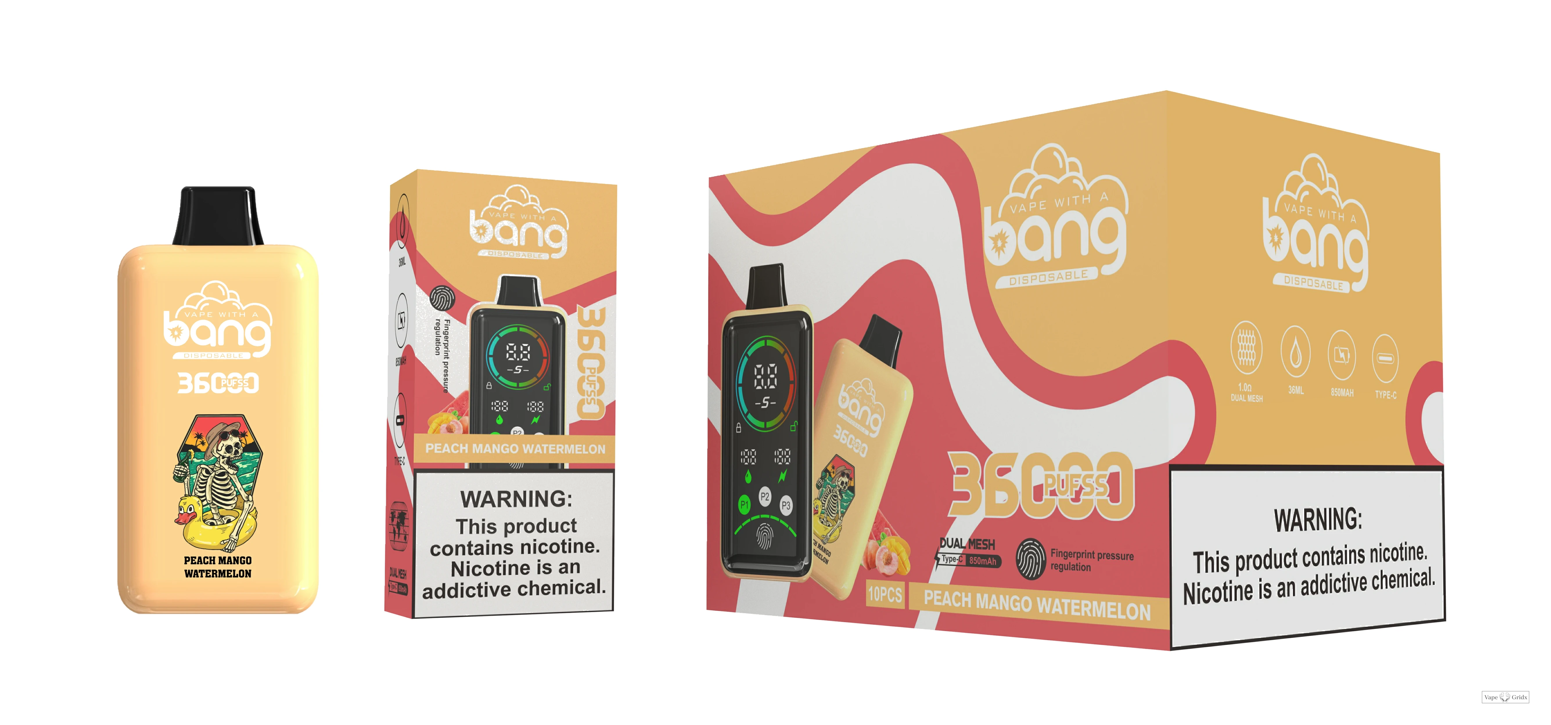 BANG 36000 36K Trekjes Mesh Coil Wegwerp vape - image 6