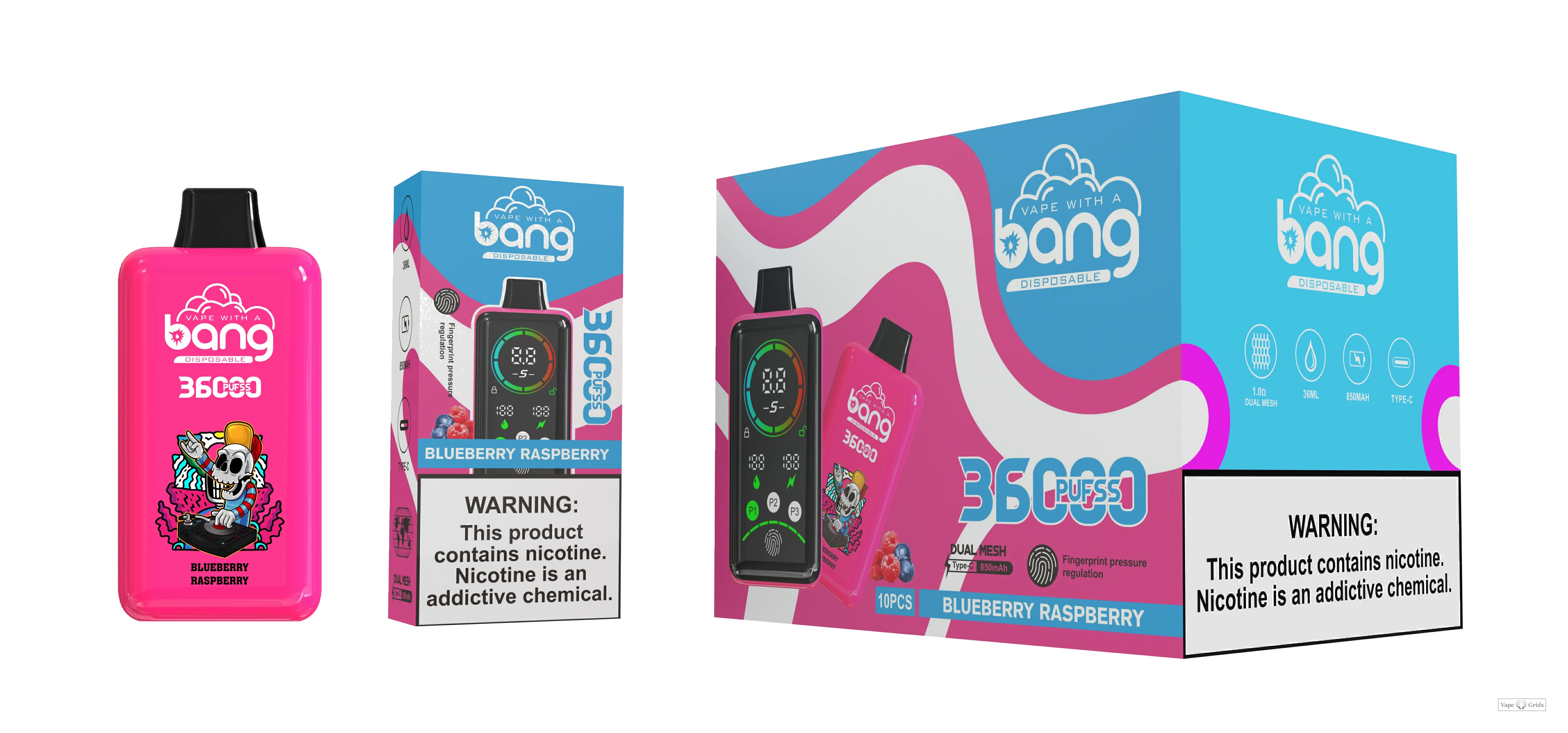 BANG 36000 36K Trekjes Mesh Coil Wegwerp vape - image 9