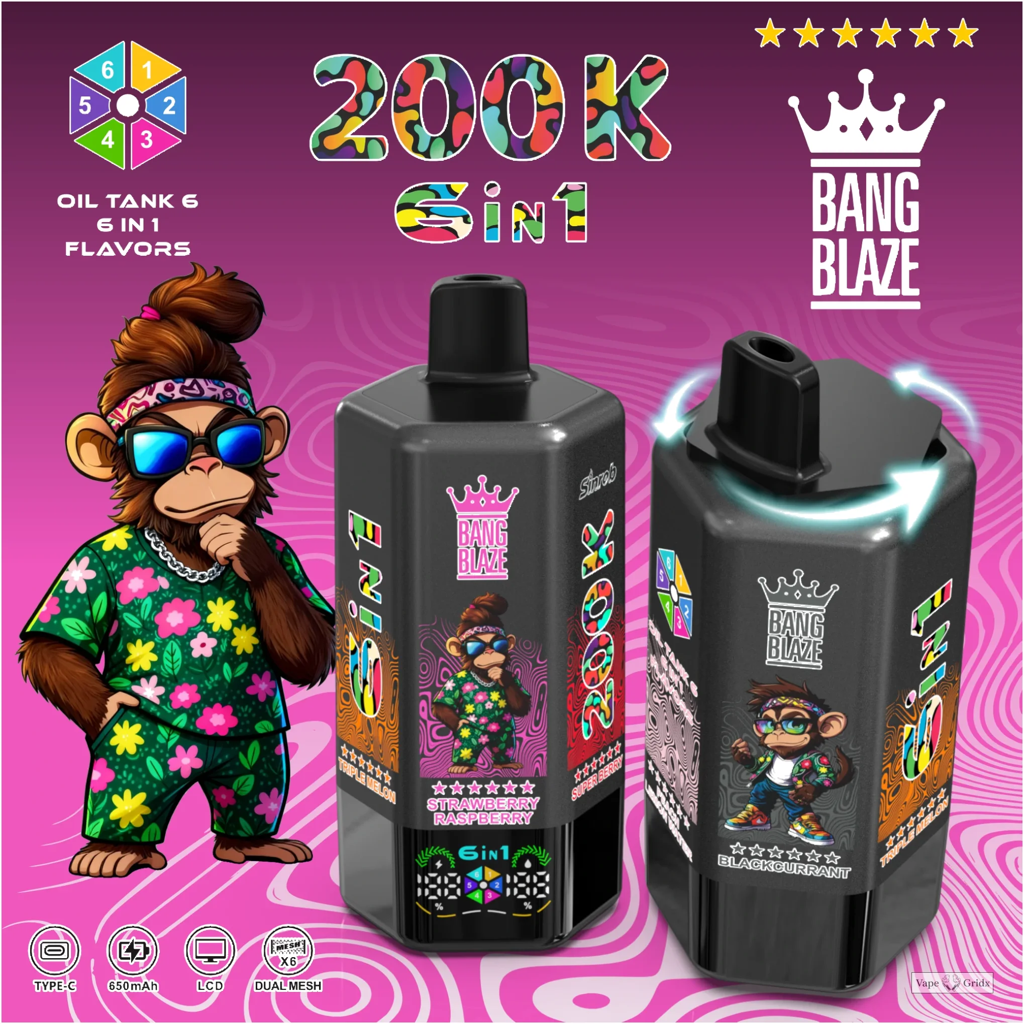 Bang Blaze 200000 200K Wegwerp Vape - image 12