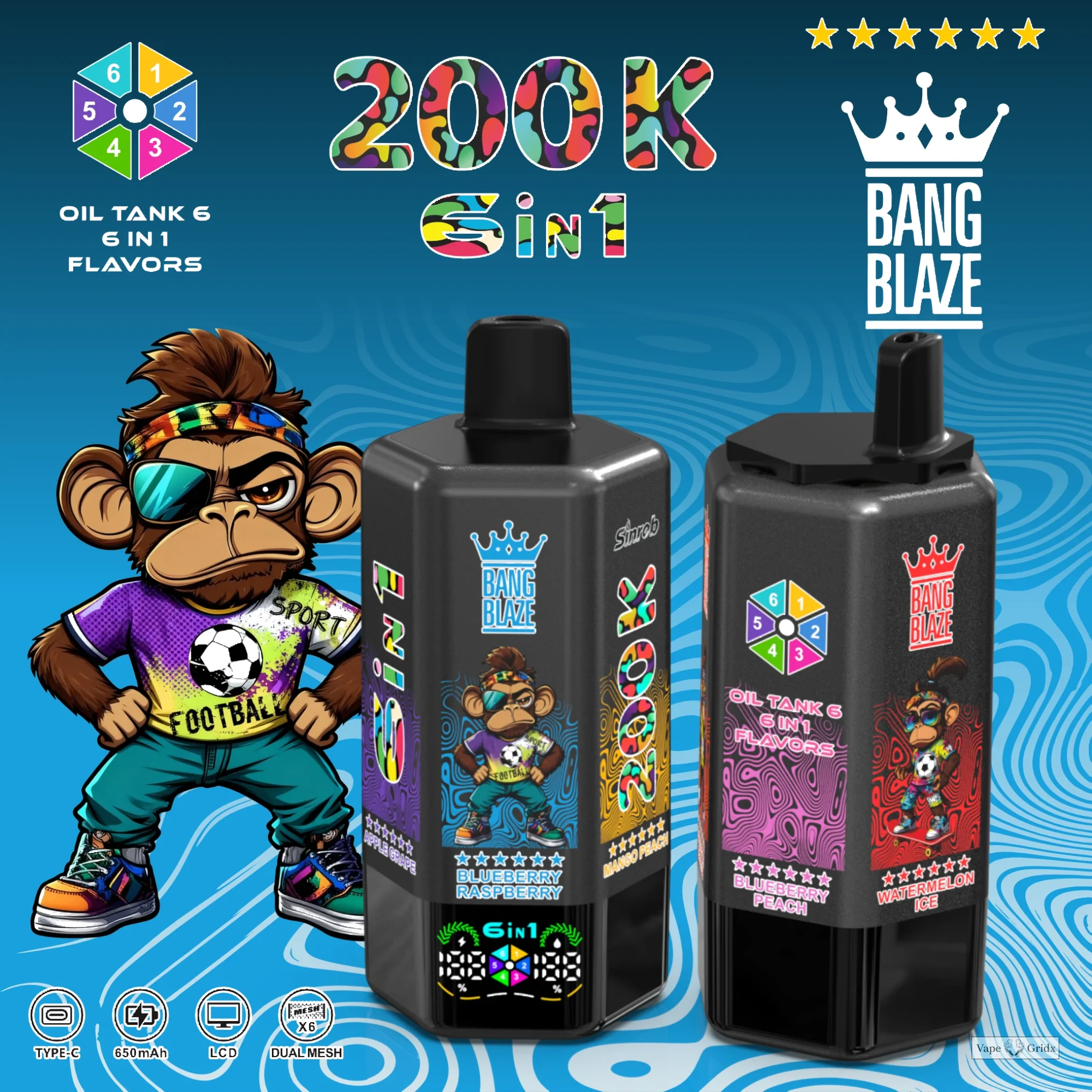 Bang Blaze 200000 200K Wegwerp Vape - image 3