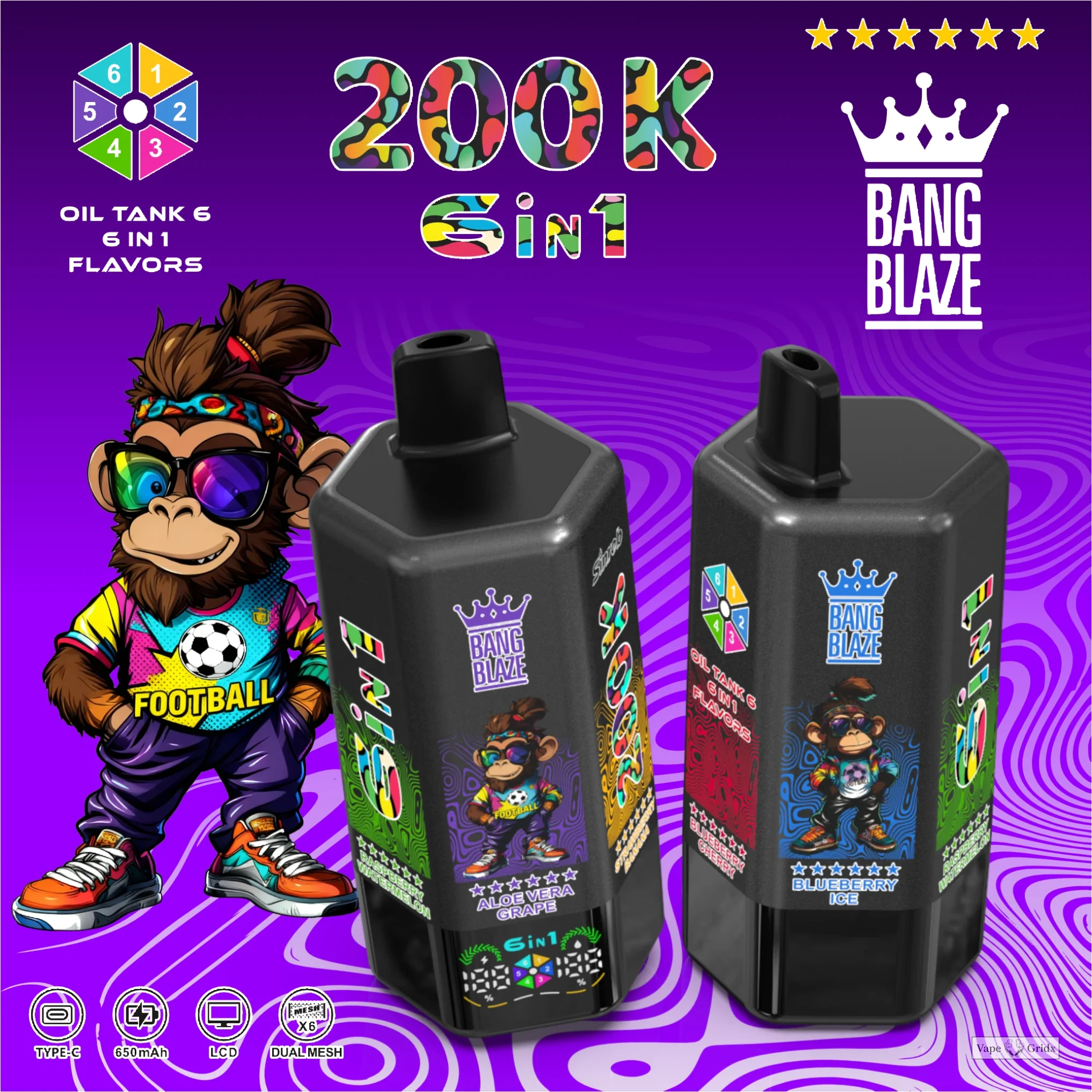 Bang Blaze 200000 200K Wegwerp Vape - image 6