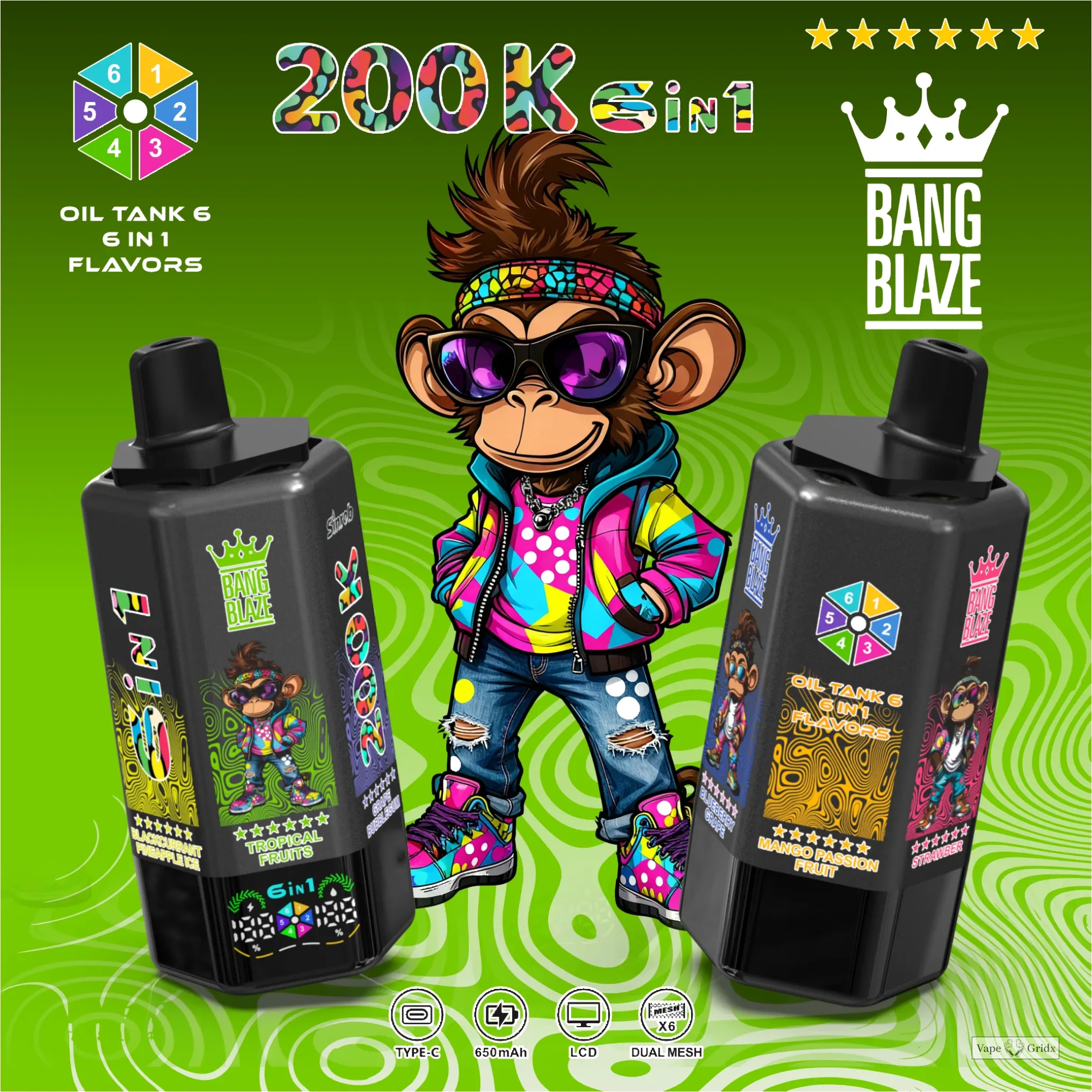 Bang Blaze 200000 200K Wegwerp Vape - image 10