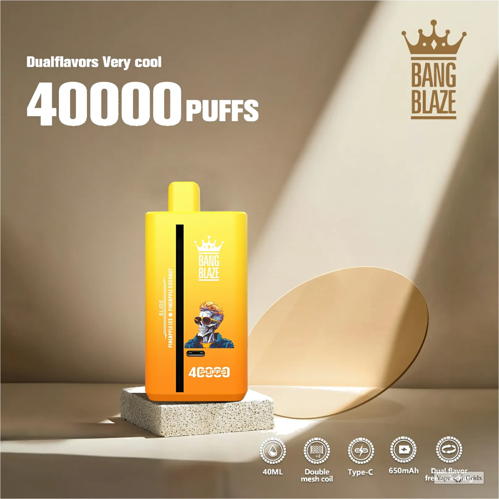 Bang Blaze 40000 40K Trekjes Dual smaak Wegwerp vape - image 12