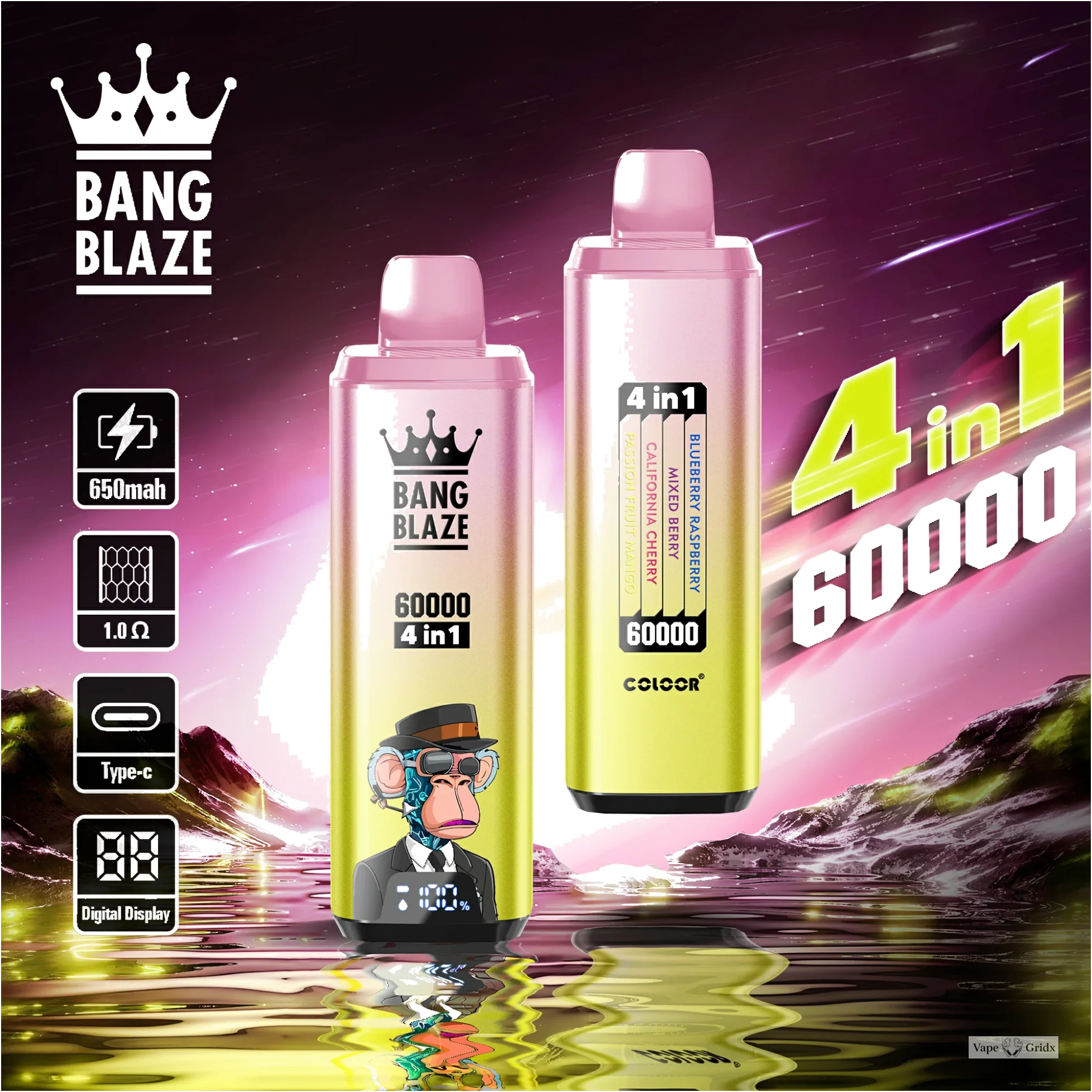 Bang Blaze 60000 60K 4-in-1 Wegwerp vape - image 2