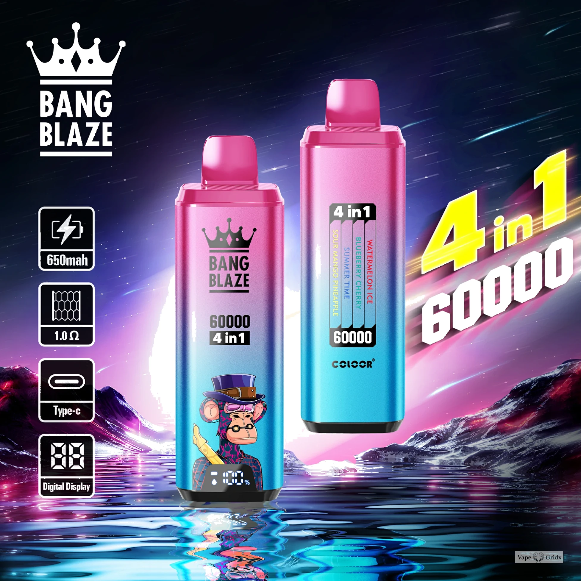 Bang Blaze 60000 60K 4-in-1 Wegwerp vape - image 12