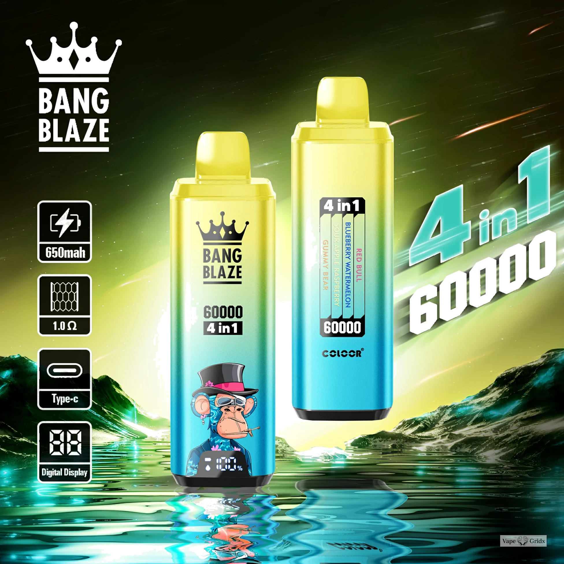 Bang Blaze 60000 60K 4-in-1 Wegwerp vape - image 4