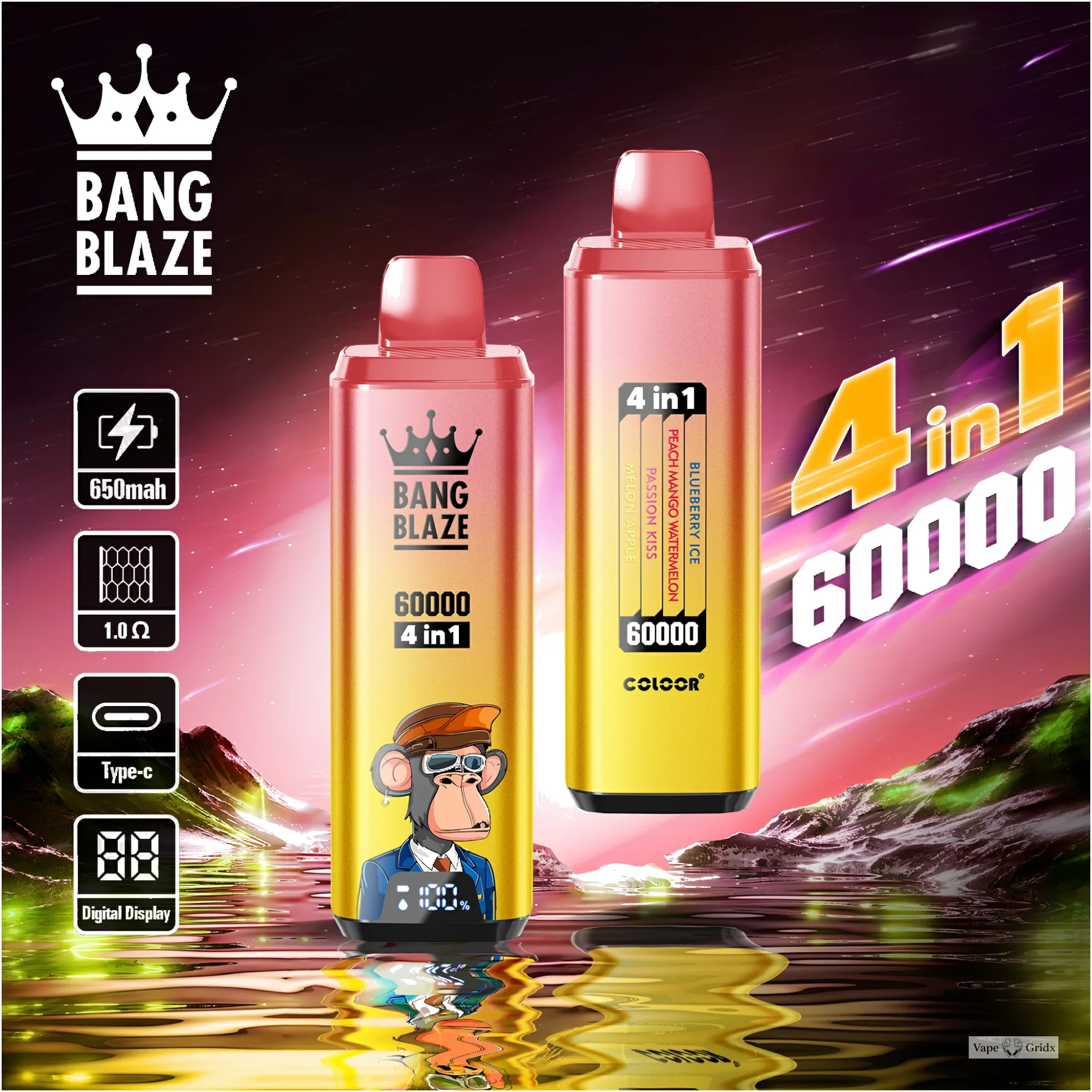 Bang Blaze 60000 60K 4-in-1 Wegwerp vape - image 5