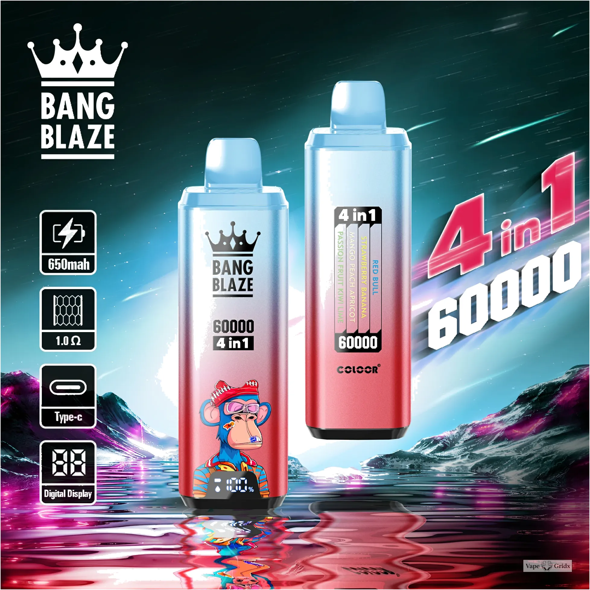 Bang Blaze 60000 60K 4-in-1 Wegwerp vape - image 6