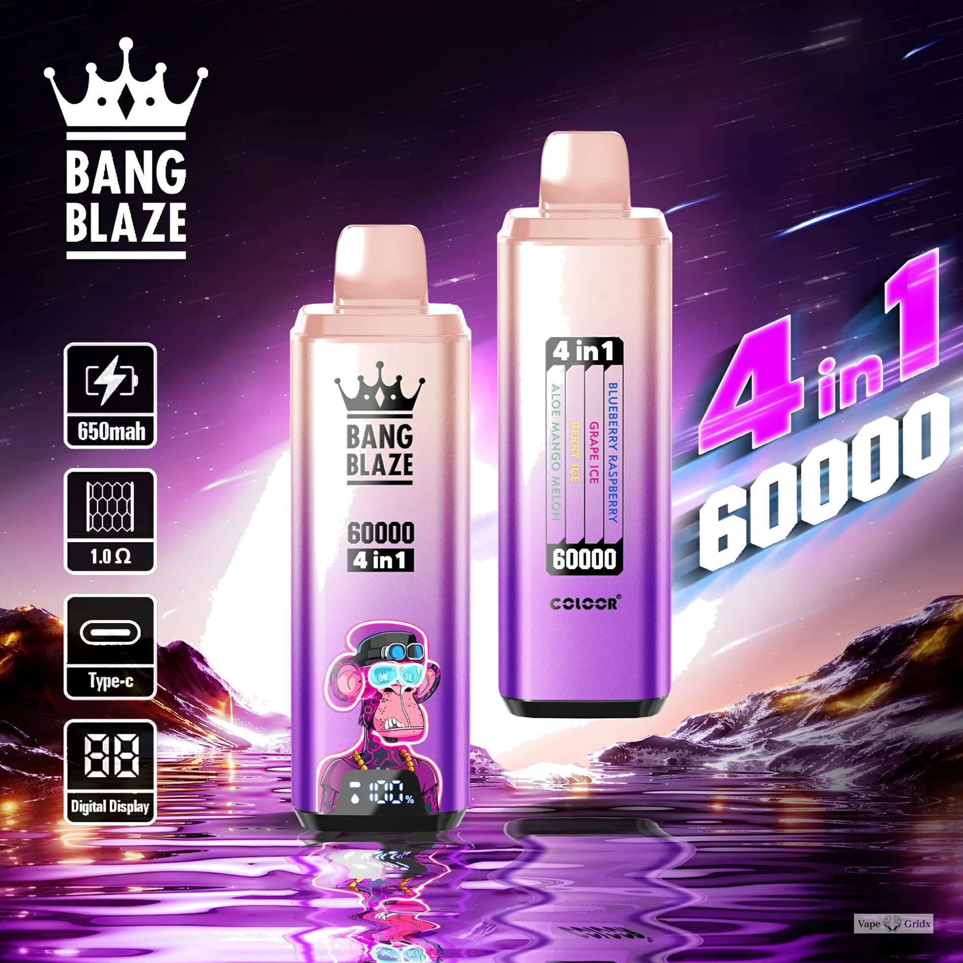 Bang Blaze 60000 60K 4-in-1 Wegwerp vape - image 8