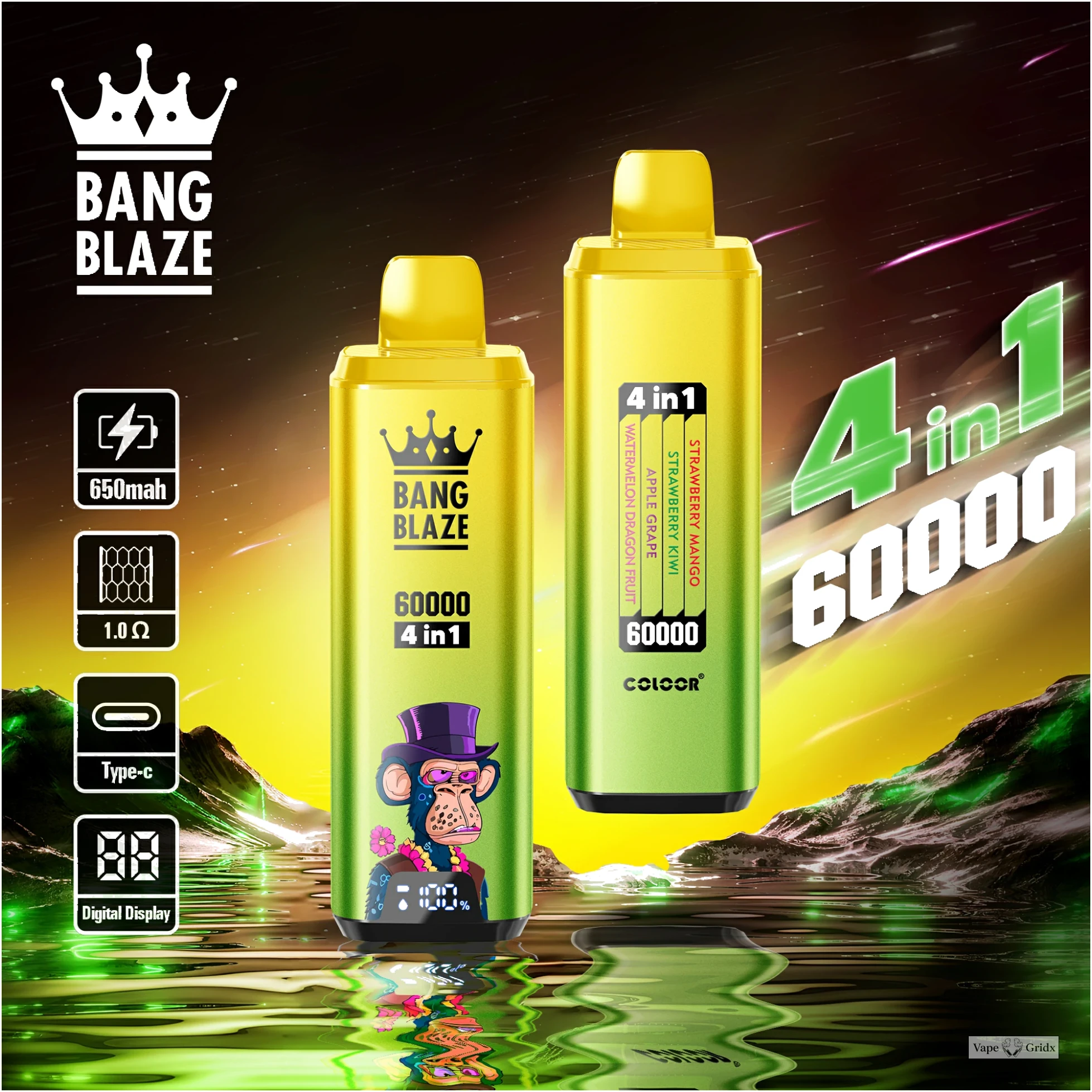 Bang Blaze 60000 60K 4-in-1 Wegwerp vape - image 9